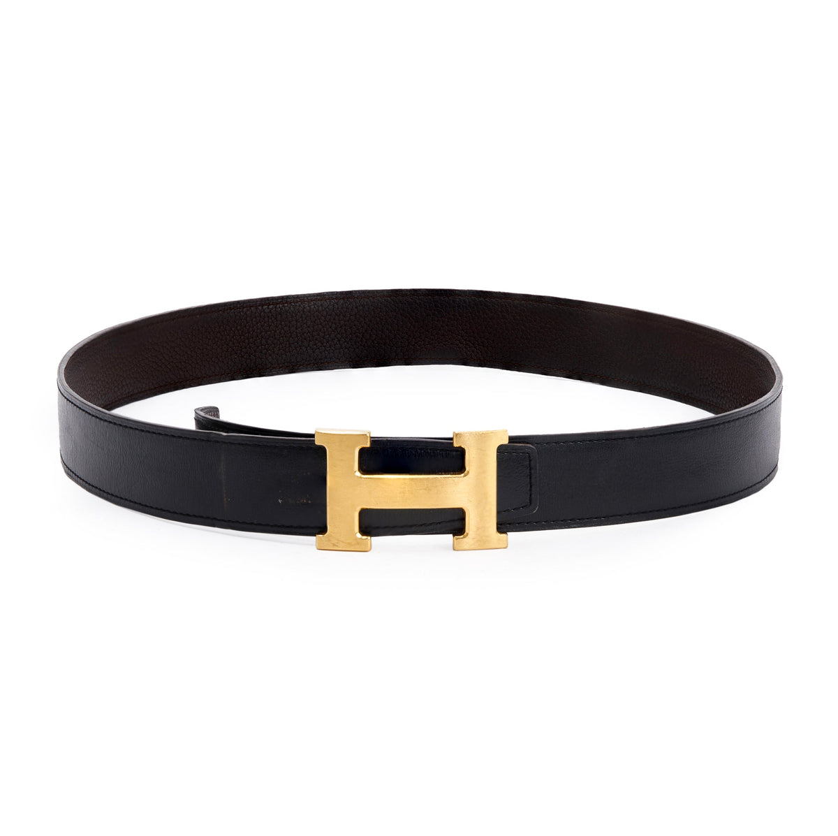 Hermes Black/Brown Leather Reversible 32 Mm H Belt Kit – Oliver Jewellery