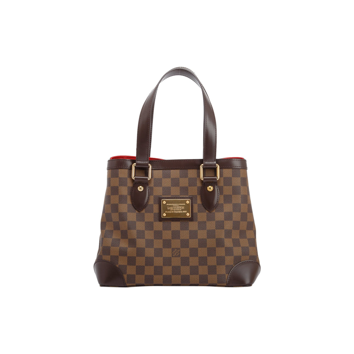 LOUIS VUITTON Damier Ebene Hampstead PM Shoulder Bag-US