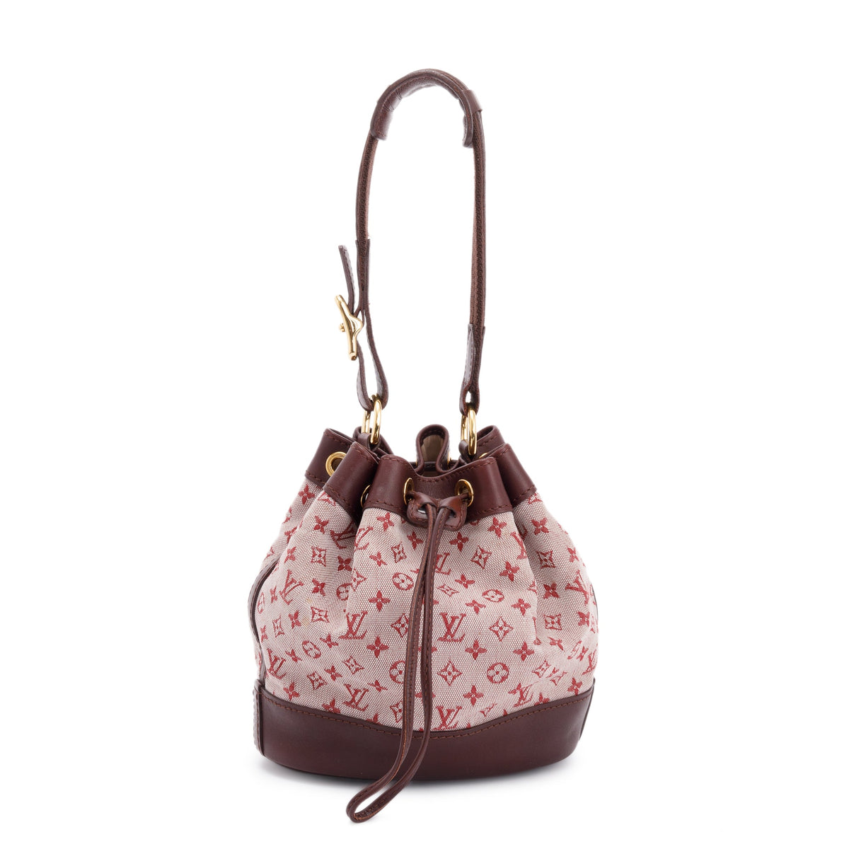 Louis Vuitton Monogram Mini Lin Noelie Bucket Bag – Oliver Jewellery