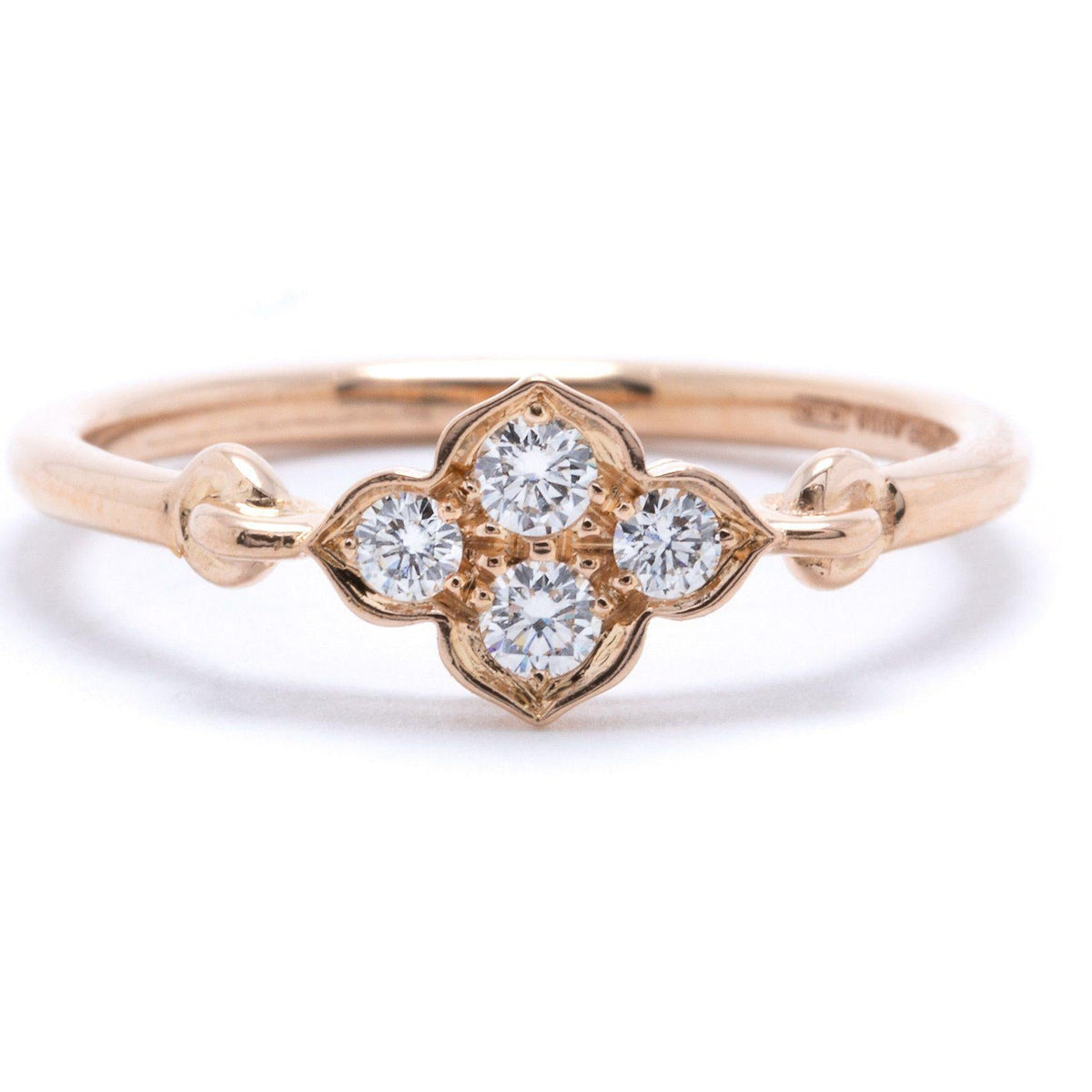 Cartier Diamond Hindu Floral Ring Oliver Jewellery