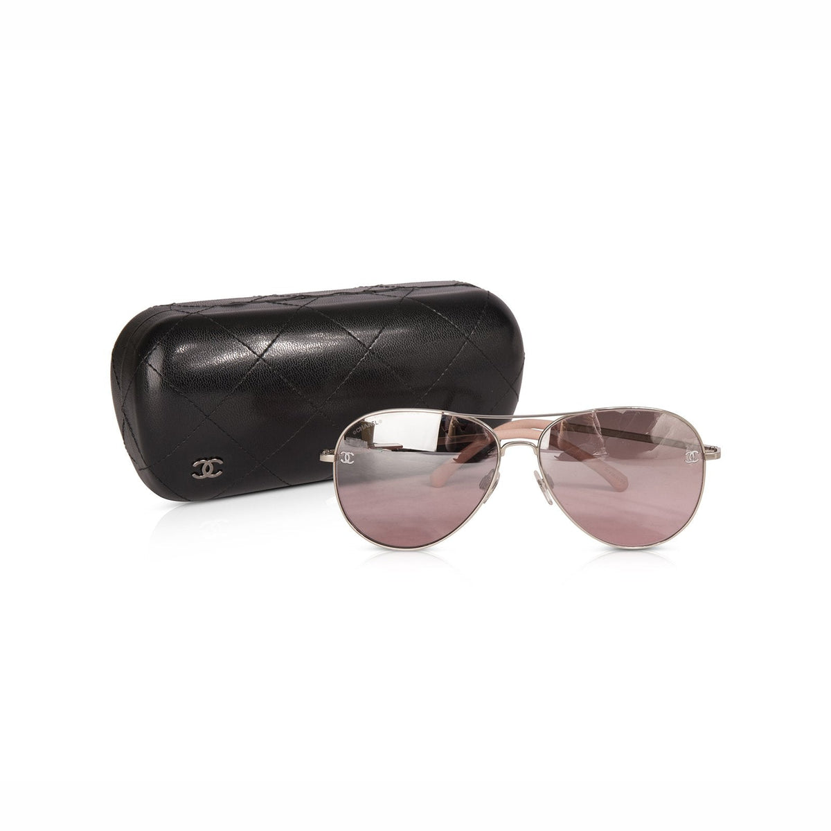 Chanel pilot sunglasses outlet pink