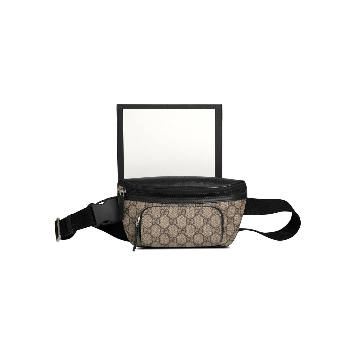 Gucci Monogram Supreme Black Eden Belt Bag