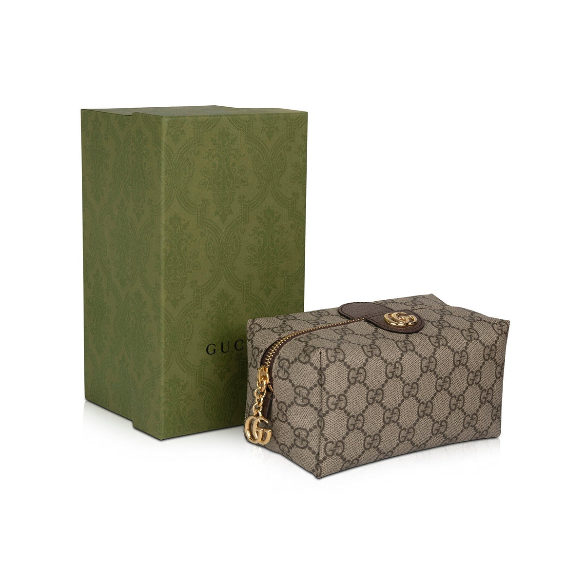 Gucci Ophidia GG Toiletry Case - Brown