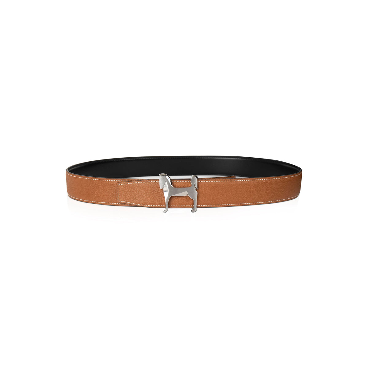 Hermes Panache Belt Buckle & Leather Strap