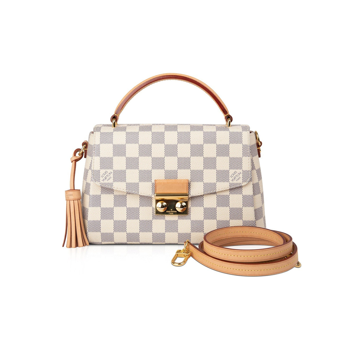 Louis Vuitton Croisette Damier Azur Canvas White