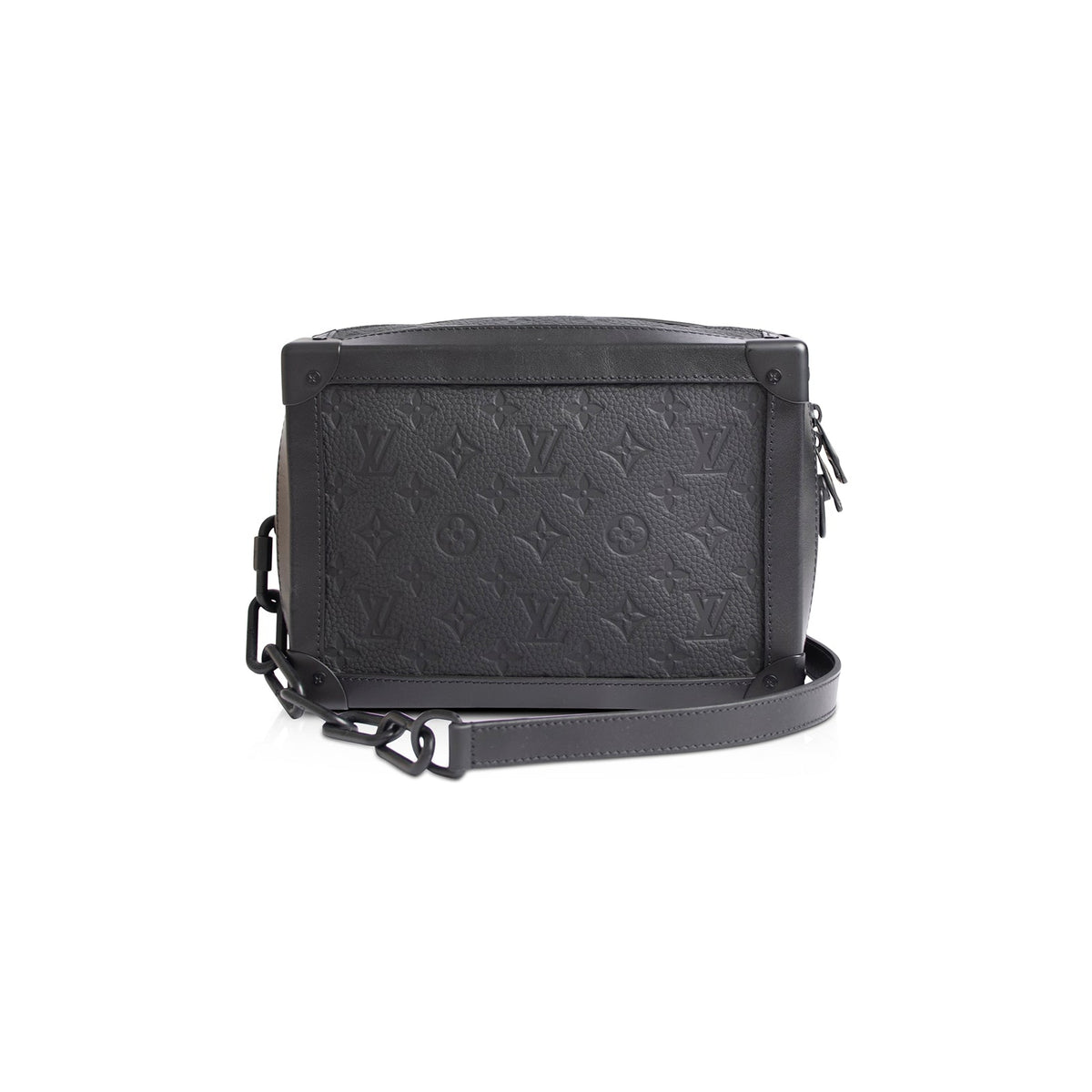 Soft Trunk Clutch Monogram Taurillon Leather