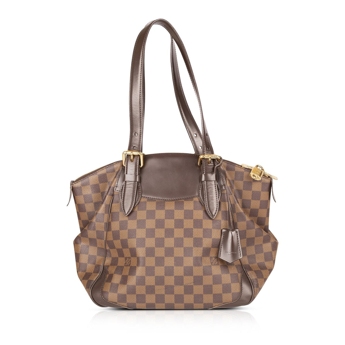 Louis Vuitton Verona MM Damier Ebene Satchel Bag