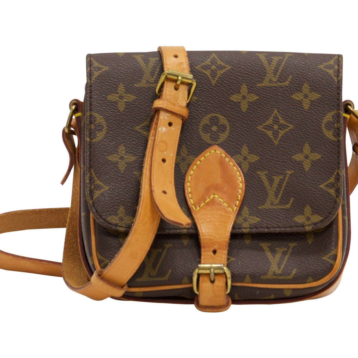 Louis Vuitton Cartouchiere PM Monogram Canvas Tote Bag