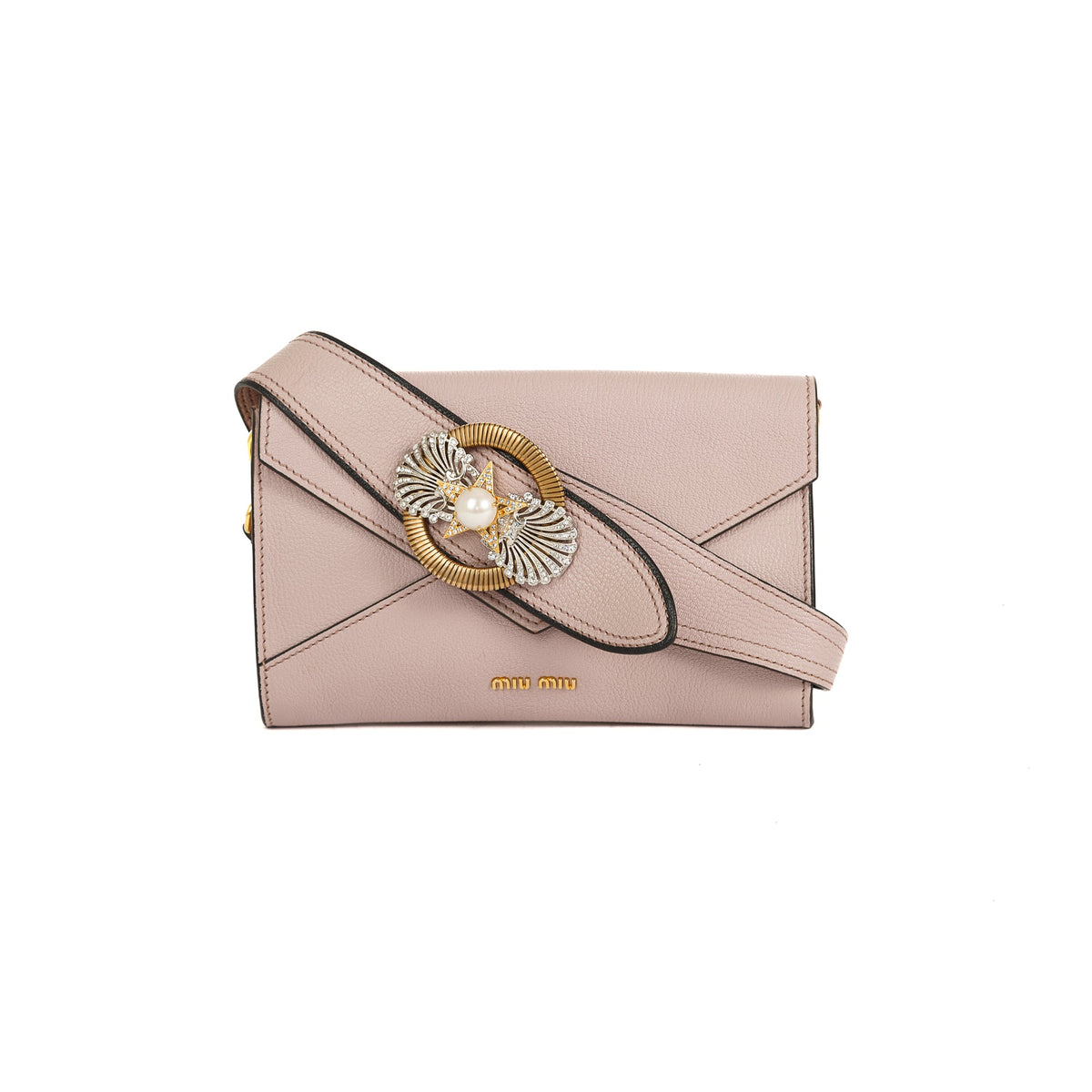 Miu Miu Madras Envelope Shoulder Bag w/ Authenticity Card – Oliver