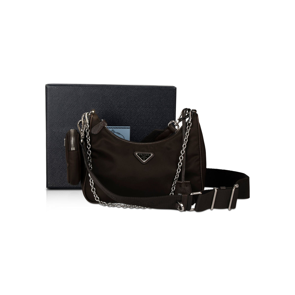 Prada Re-Edition 2005 shearling shoulder bag