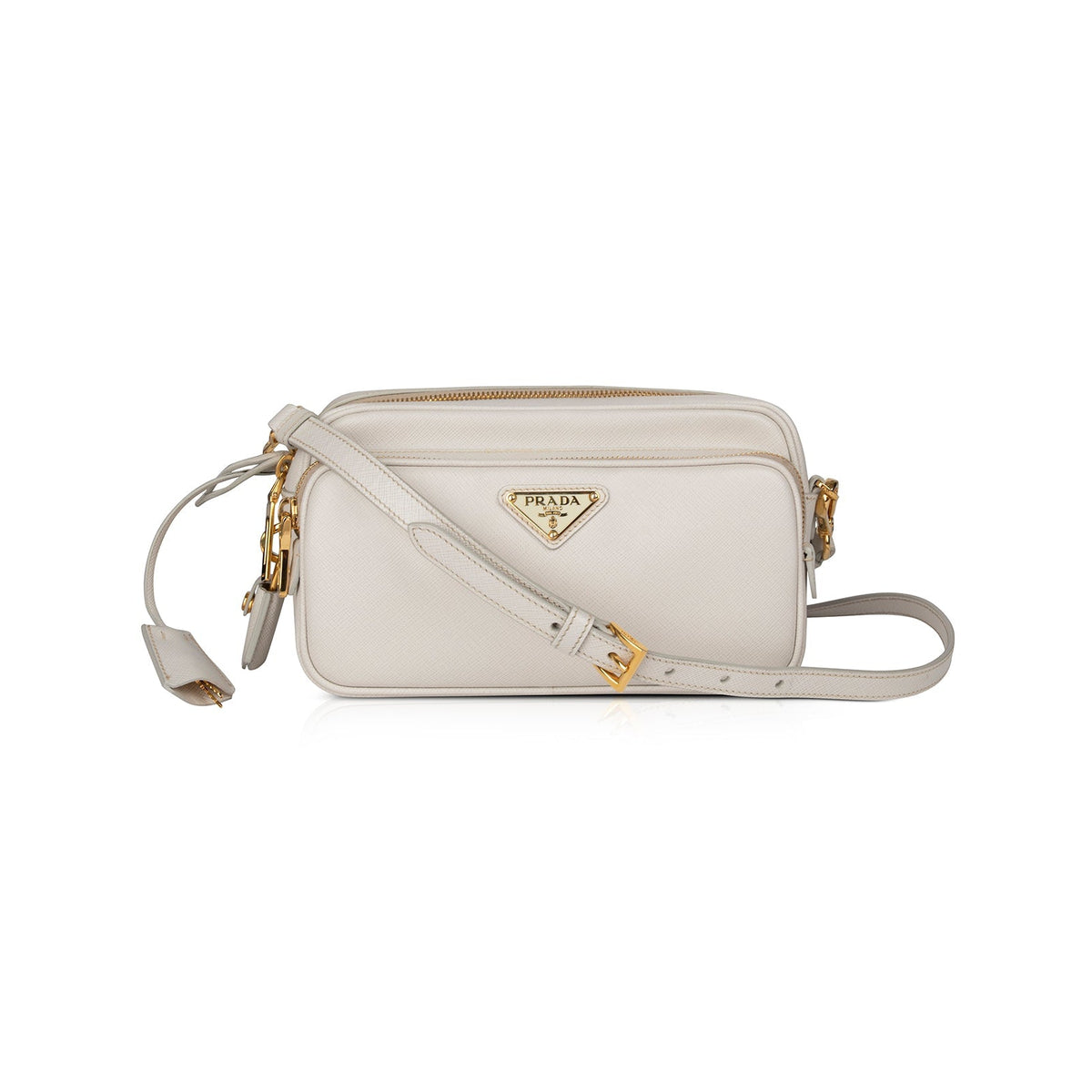 Prada saffiano camera hot sale crossbody bag