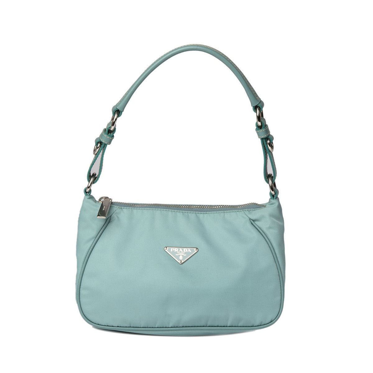 Women's Shoulder Bags in Saffiano Leather & Nylon