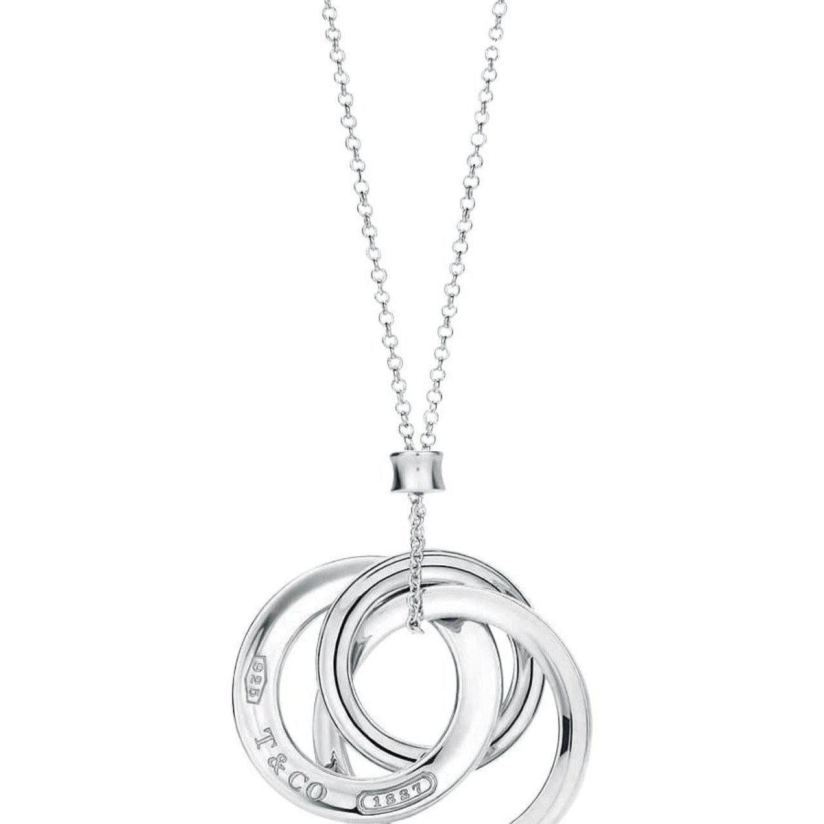 Tiffany 1837 clearance interlocking circles necklace