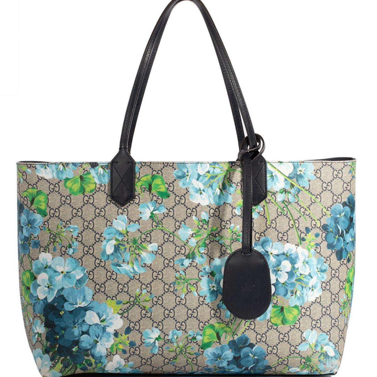 Gucci reversible cheap tote blooms