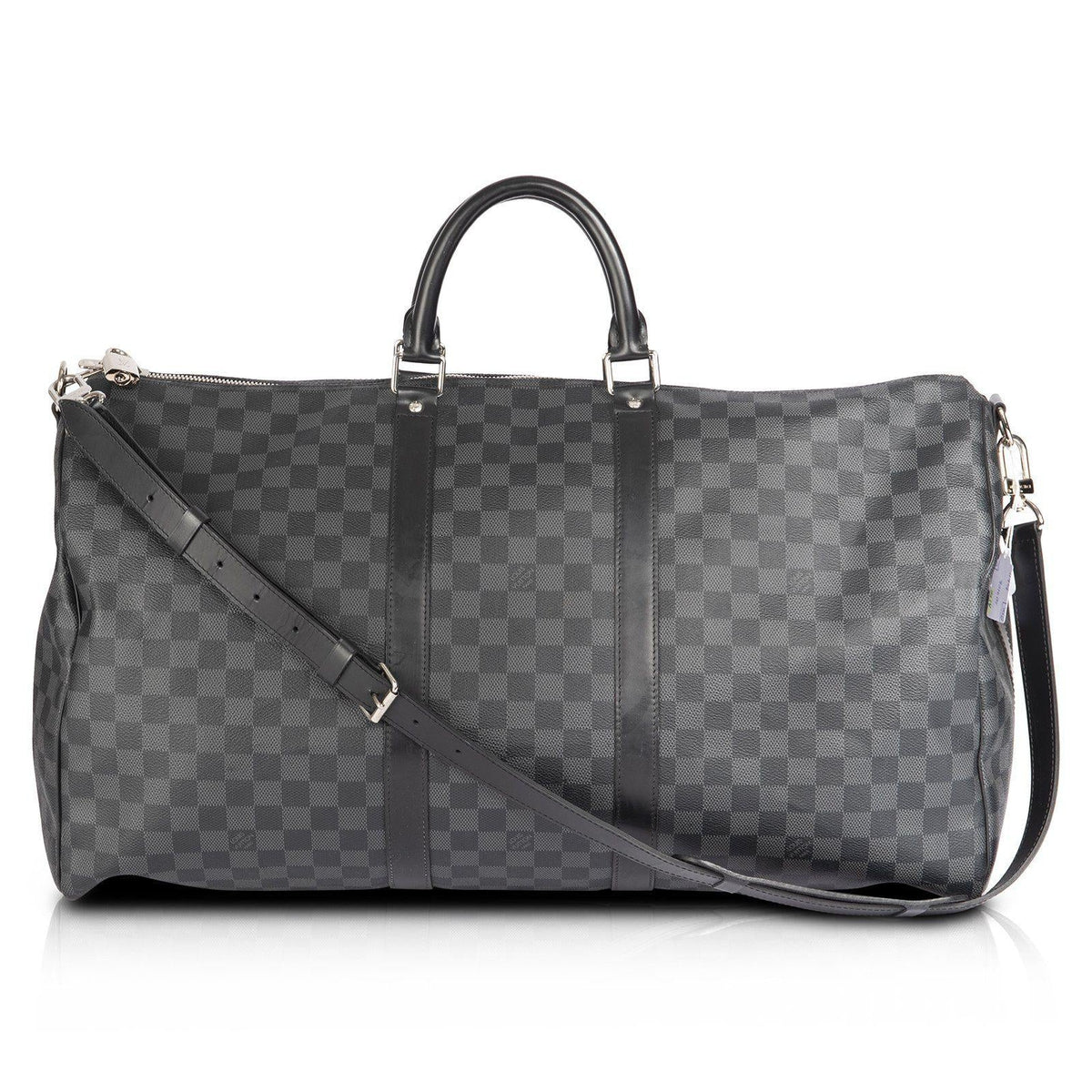 Louis Vuitton Keepall Bandouliere Damier Graphite 55 Black/Graphite