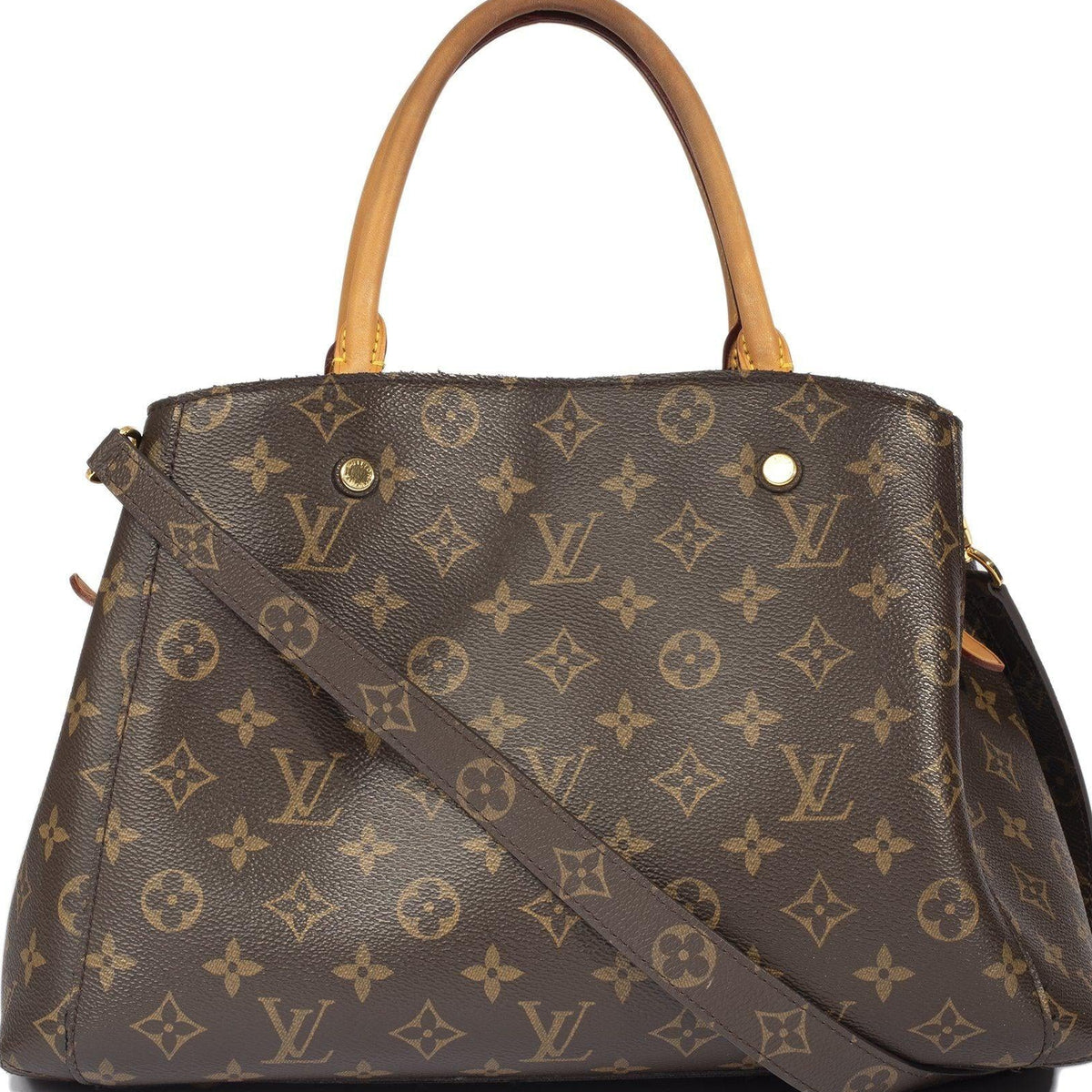 LOUIS VUITTON Monogram Canvas Montaigne MM Shoulder Bag