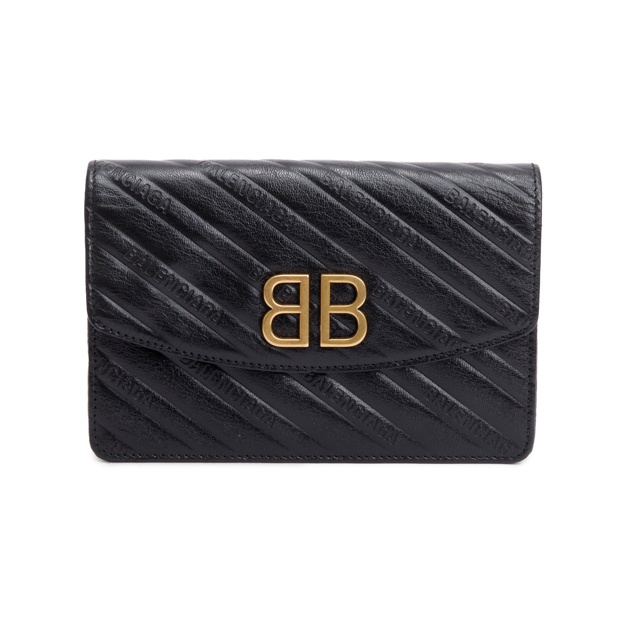 Balenciaga leather wallet online