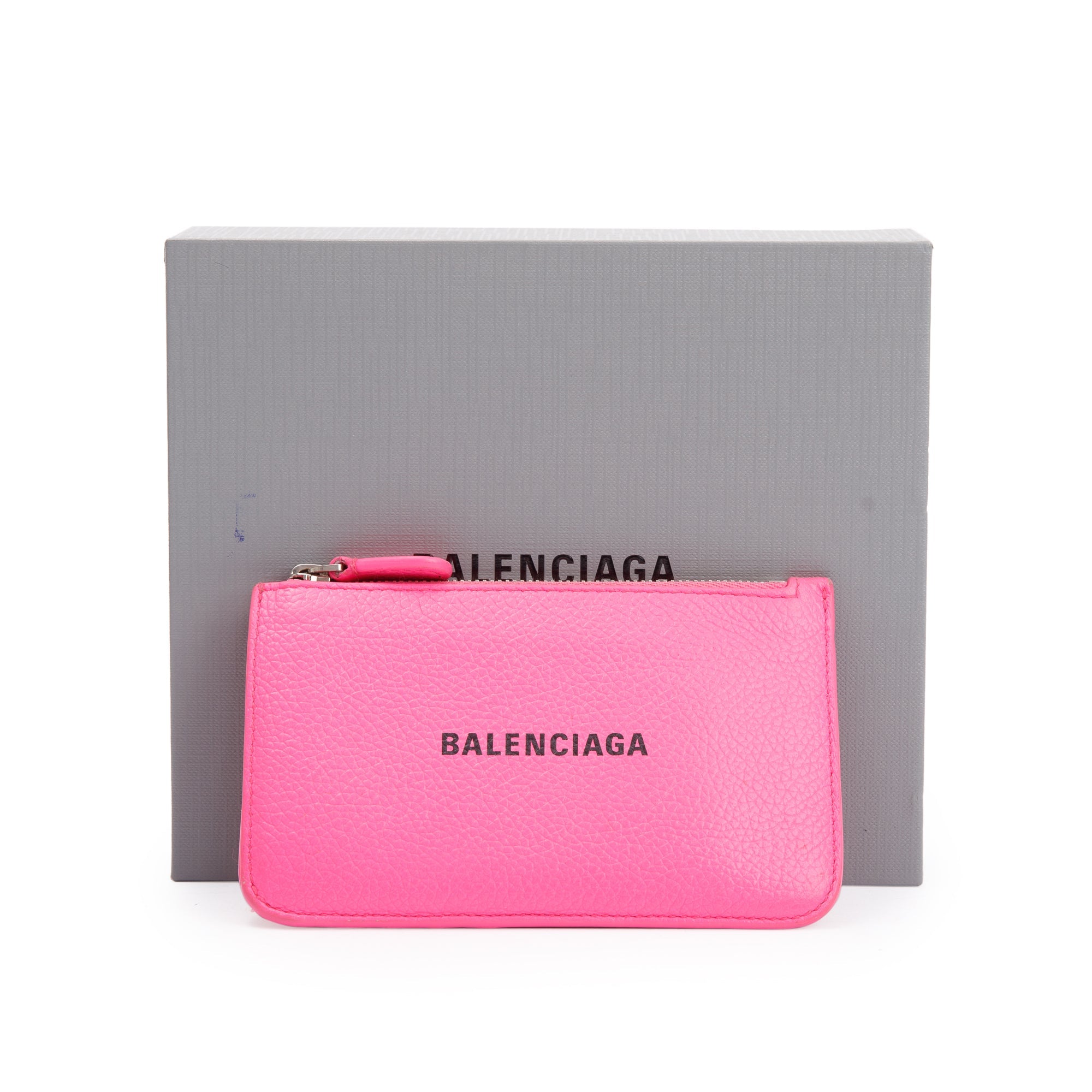 Balenciaga pink wallet online