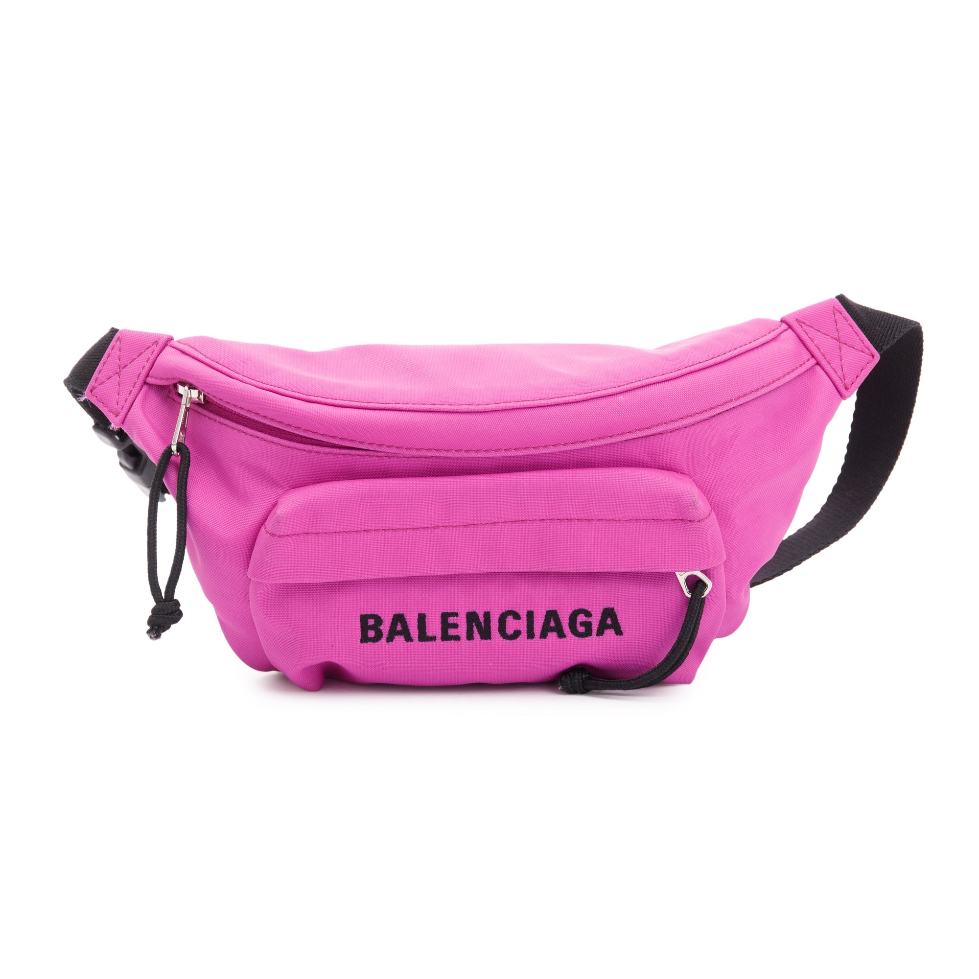 Neon pink belt on sale bag