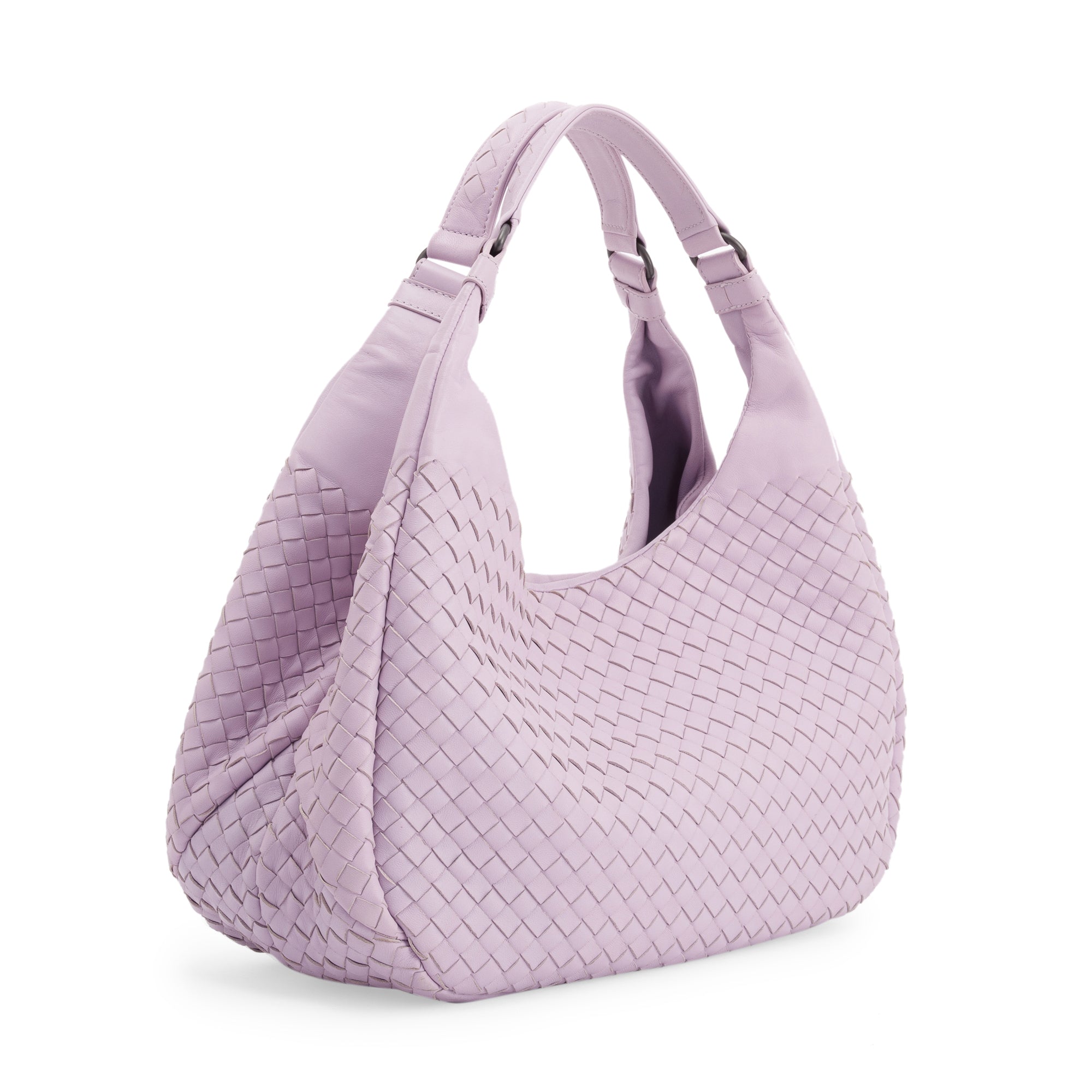 Bottega Veneta Campana Intrecciato Leather Hobo Bag