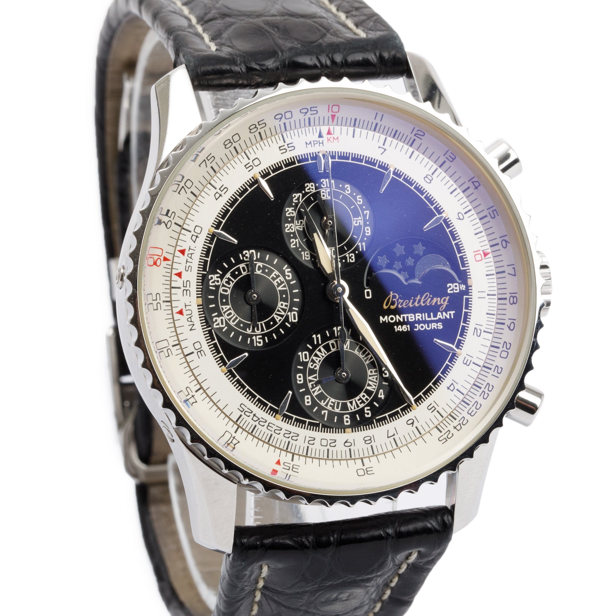 Breitling navitimer moonphase clearance chronograph