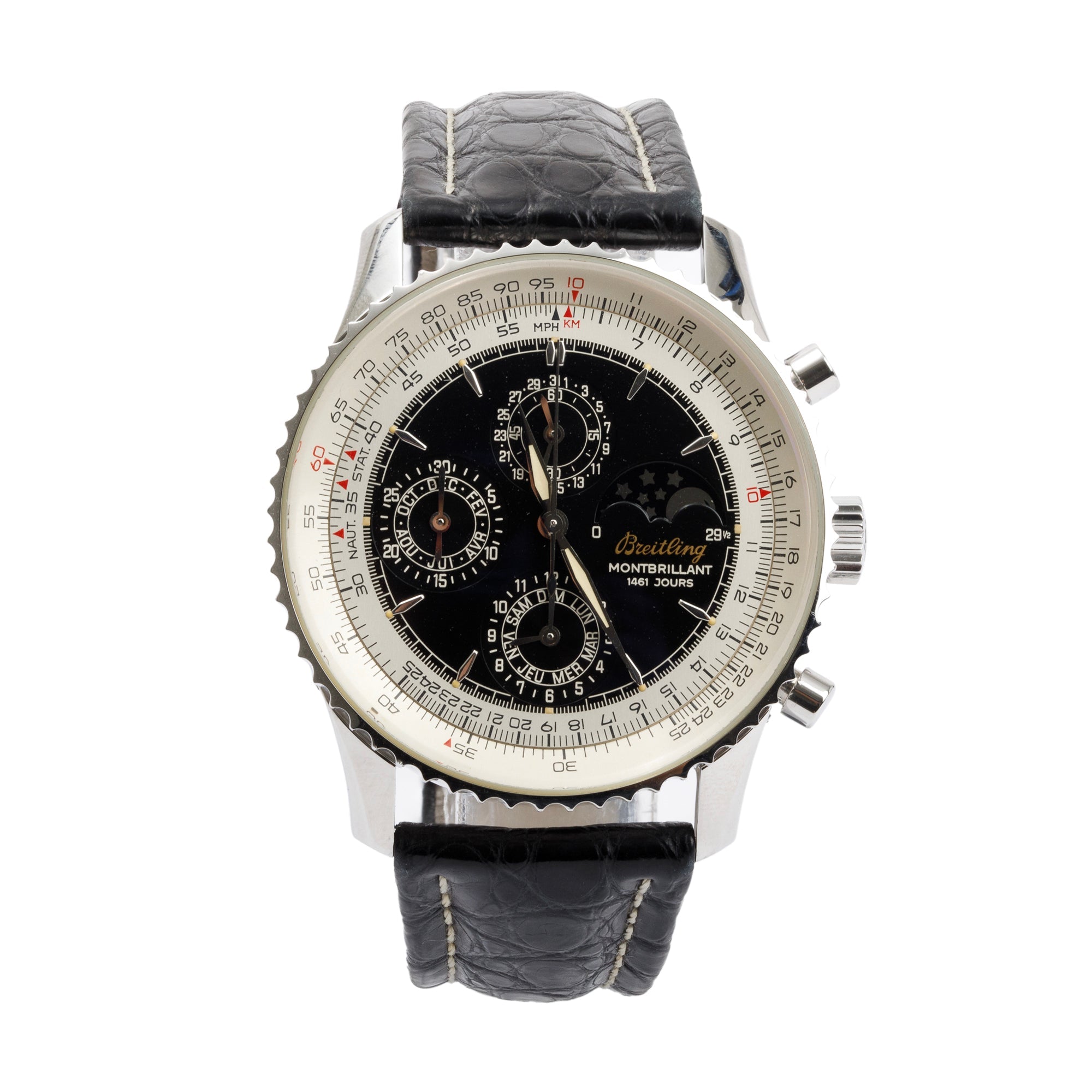 Breitling navitimer moonphase chronograph sale