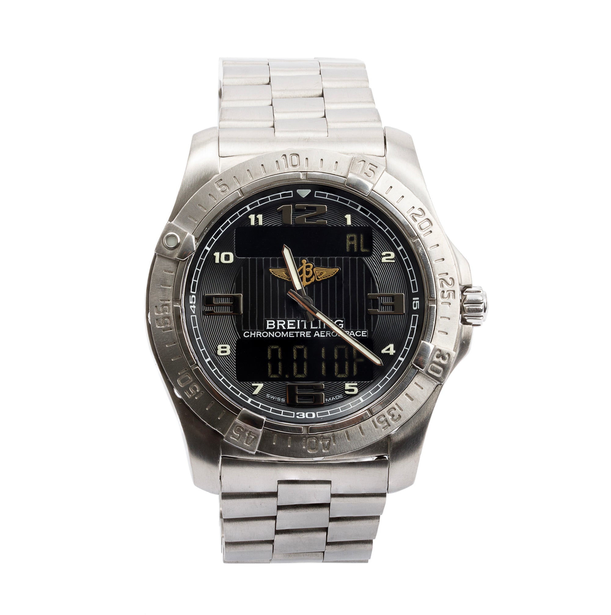 Breitling professional aerospace on sale titanium