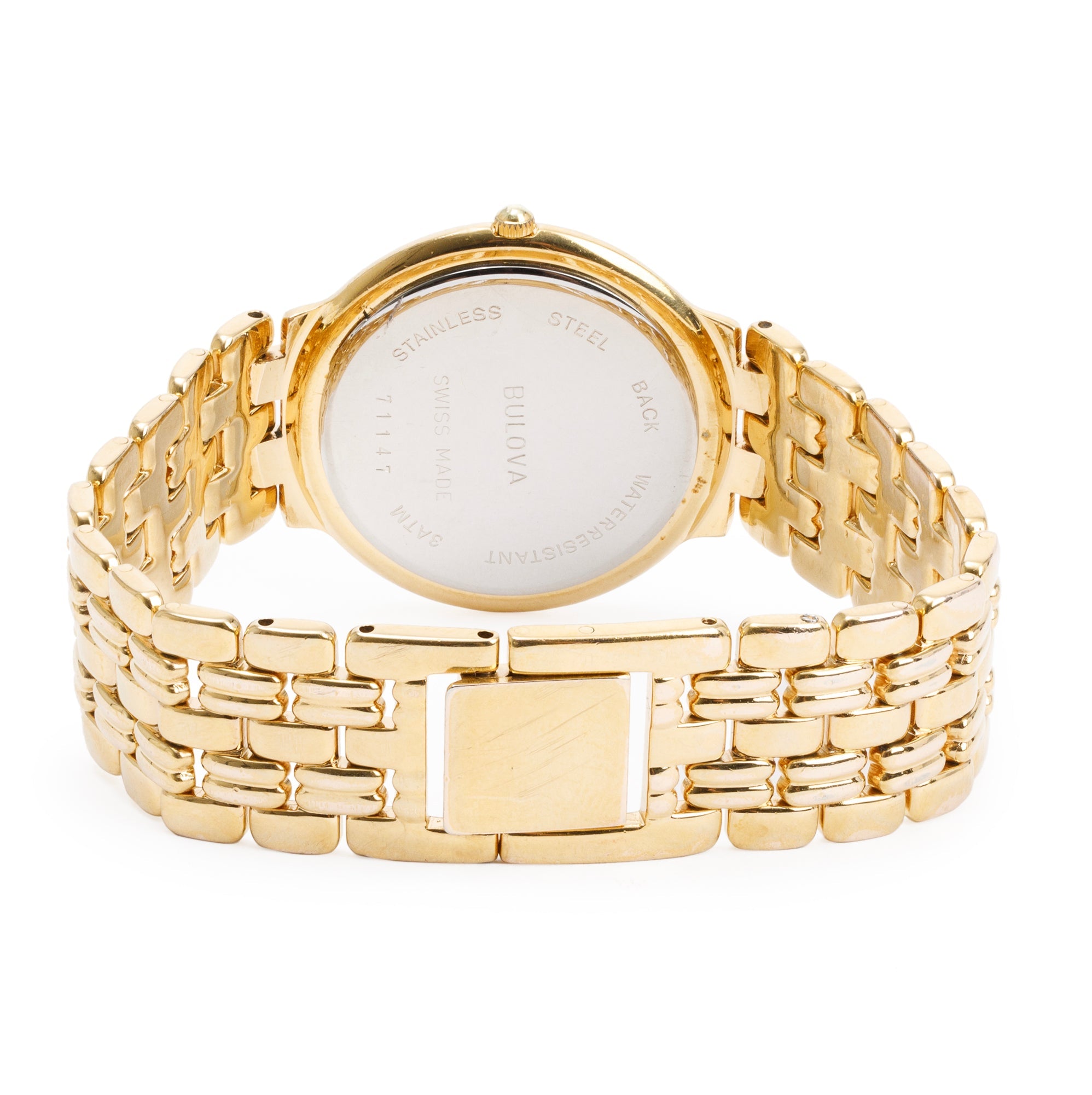 Bulova Gold-Plated Stainless Steel Classic 32 MM Watch – Oliver Jewellery