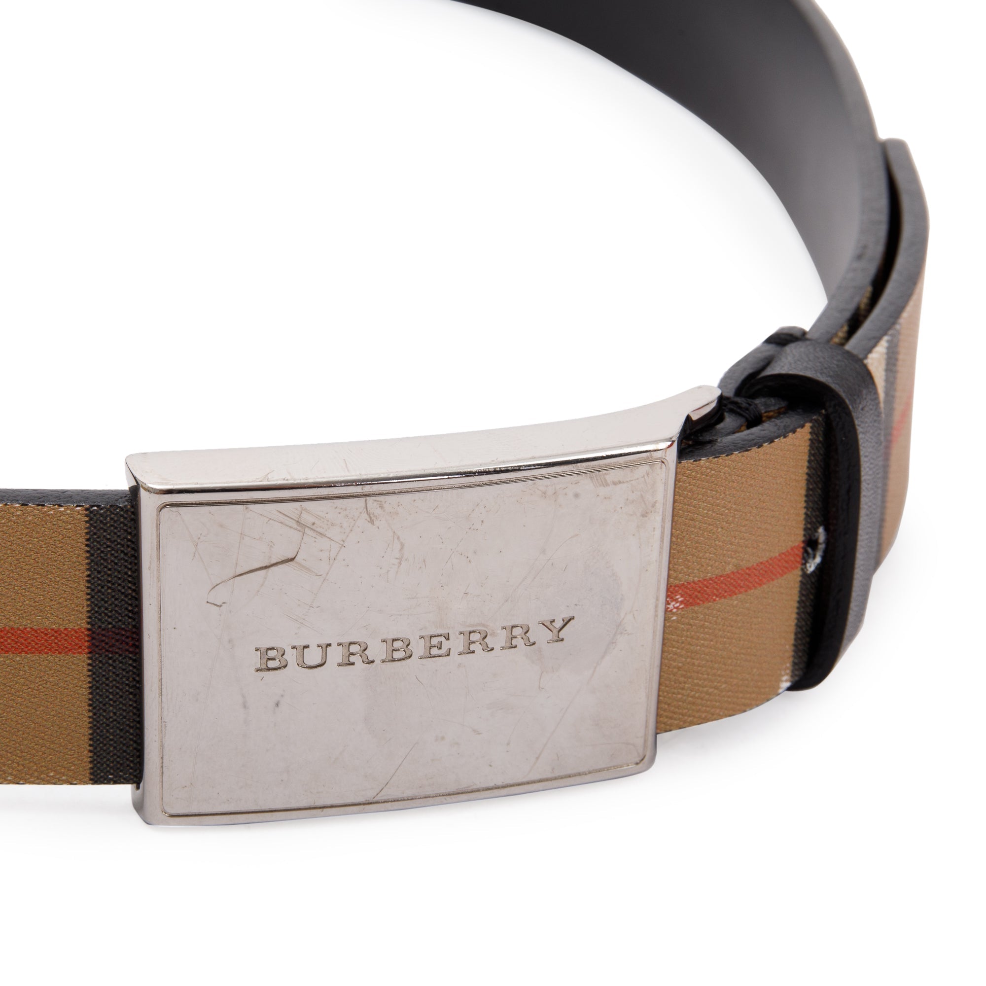 Burberry Haymarket Belt