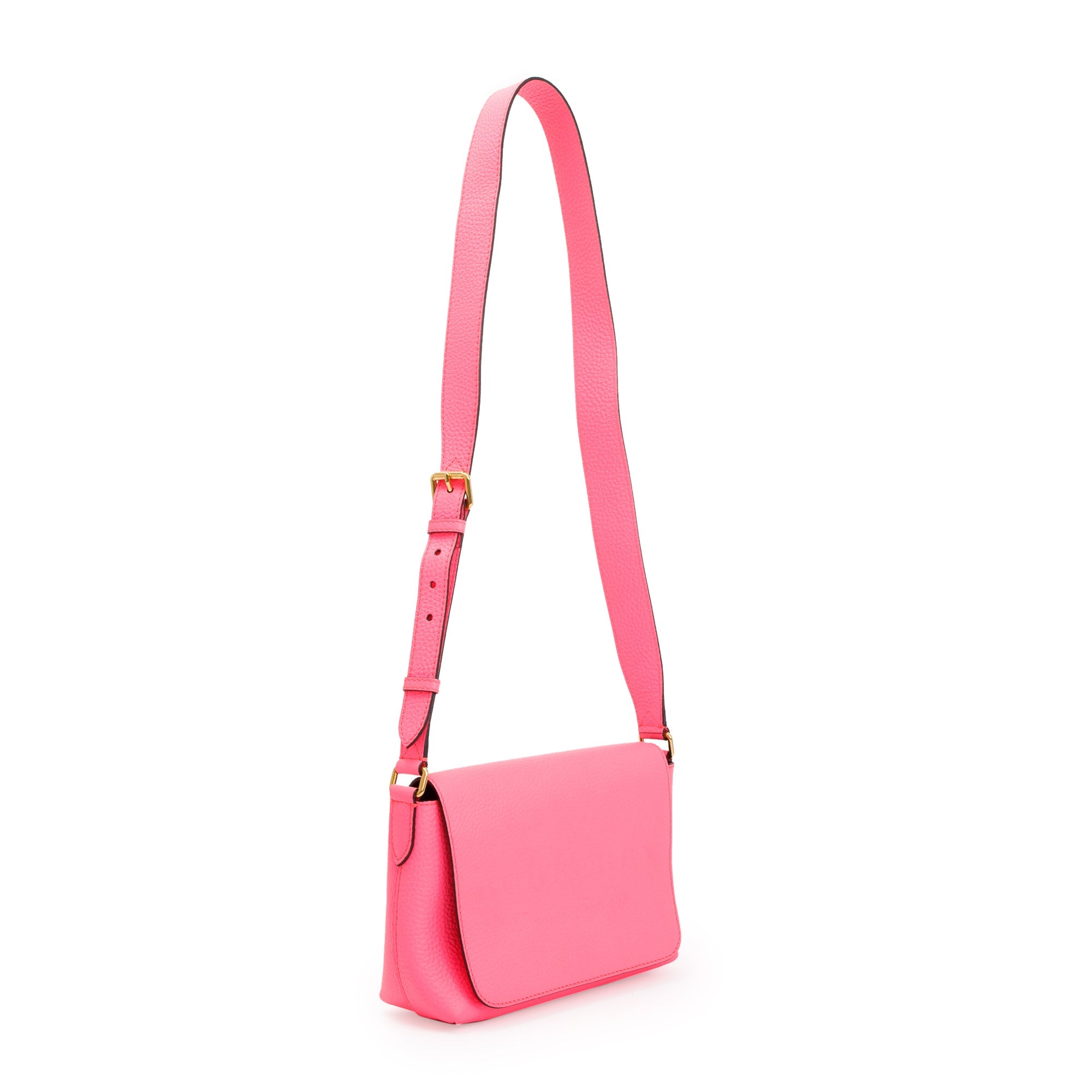 Neon pink crossbody bag sale