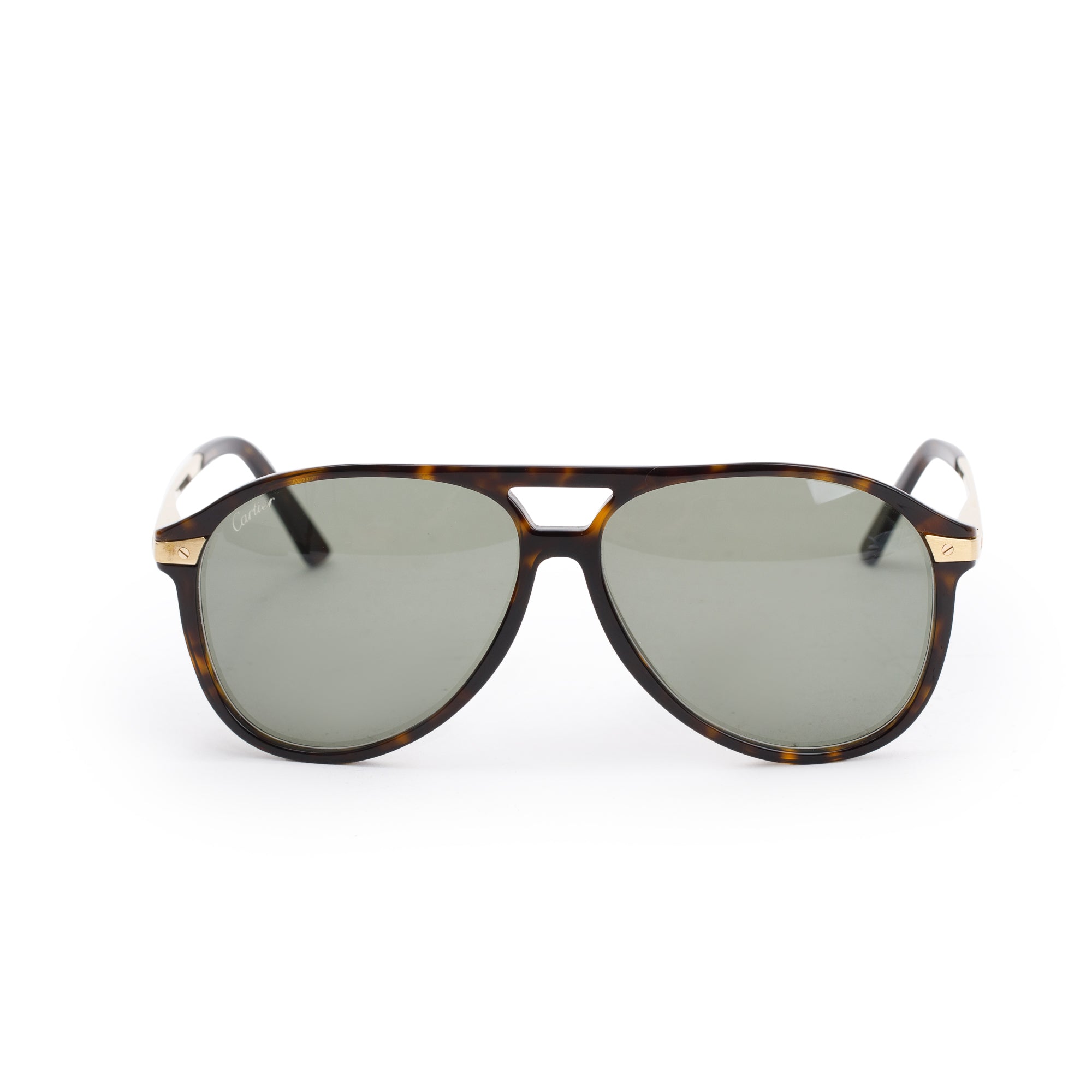 Womens Cartier gold Santos de Cartier Square Sunglasses | Harrods #  {CountryCode}