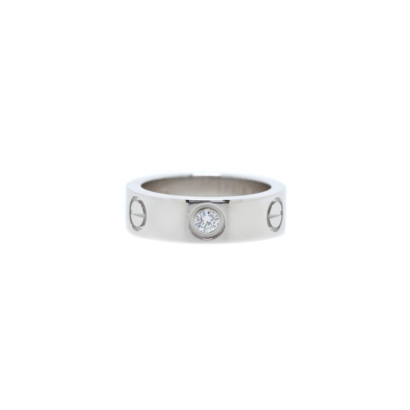 Love sale ring platinum