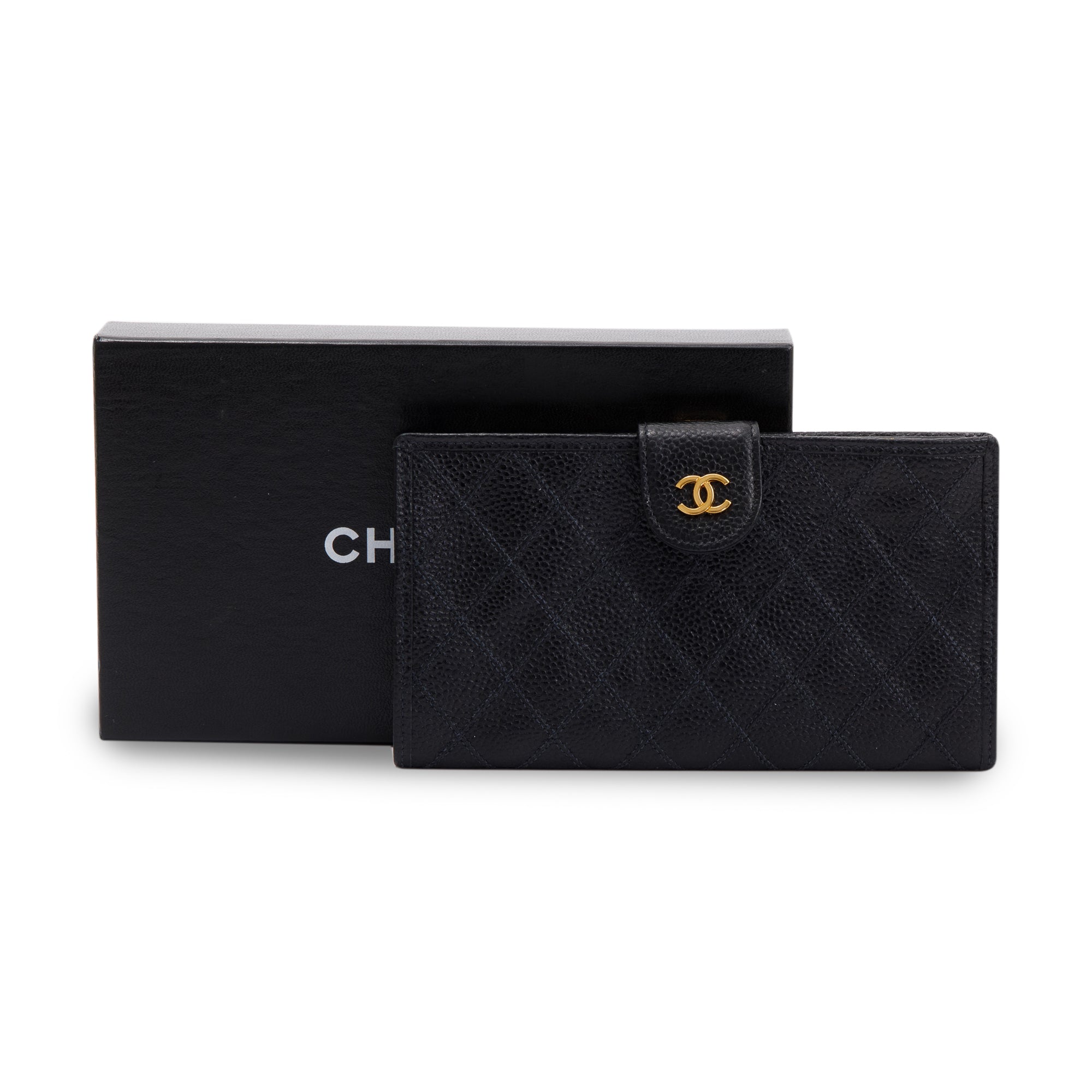 Chanel wallet online box