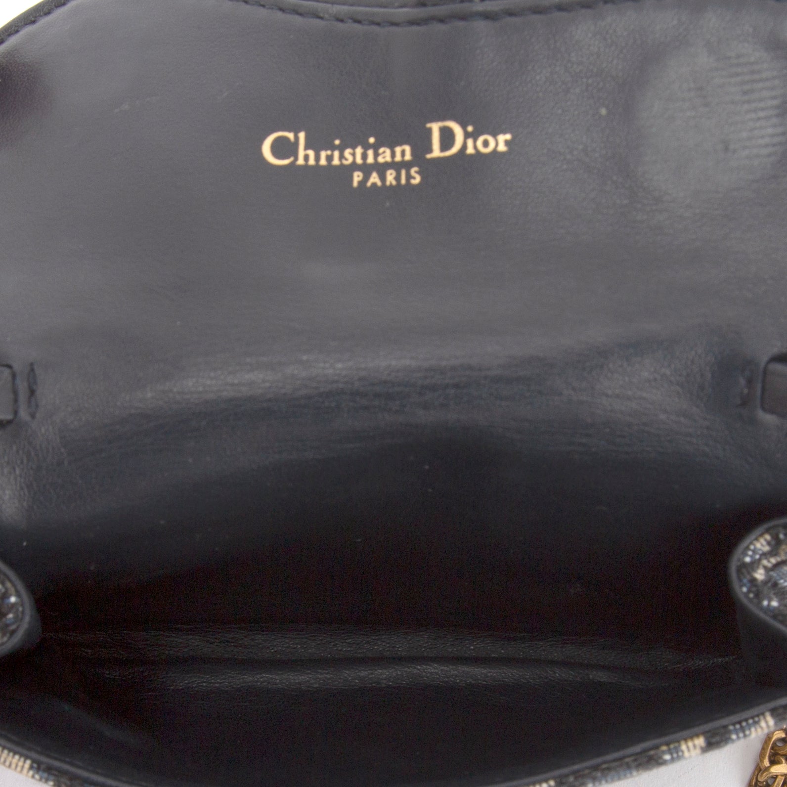 Christian Dior Nano Saddle Chain Pouch – Oliver Jewellery