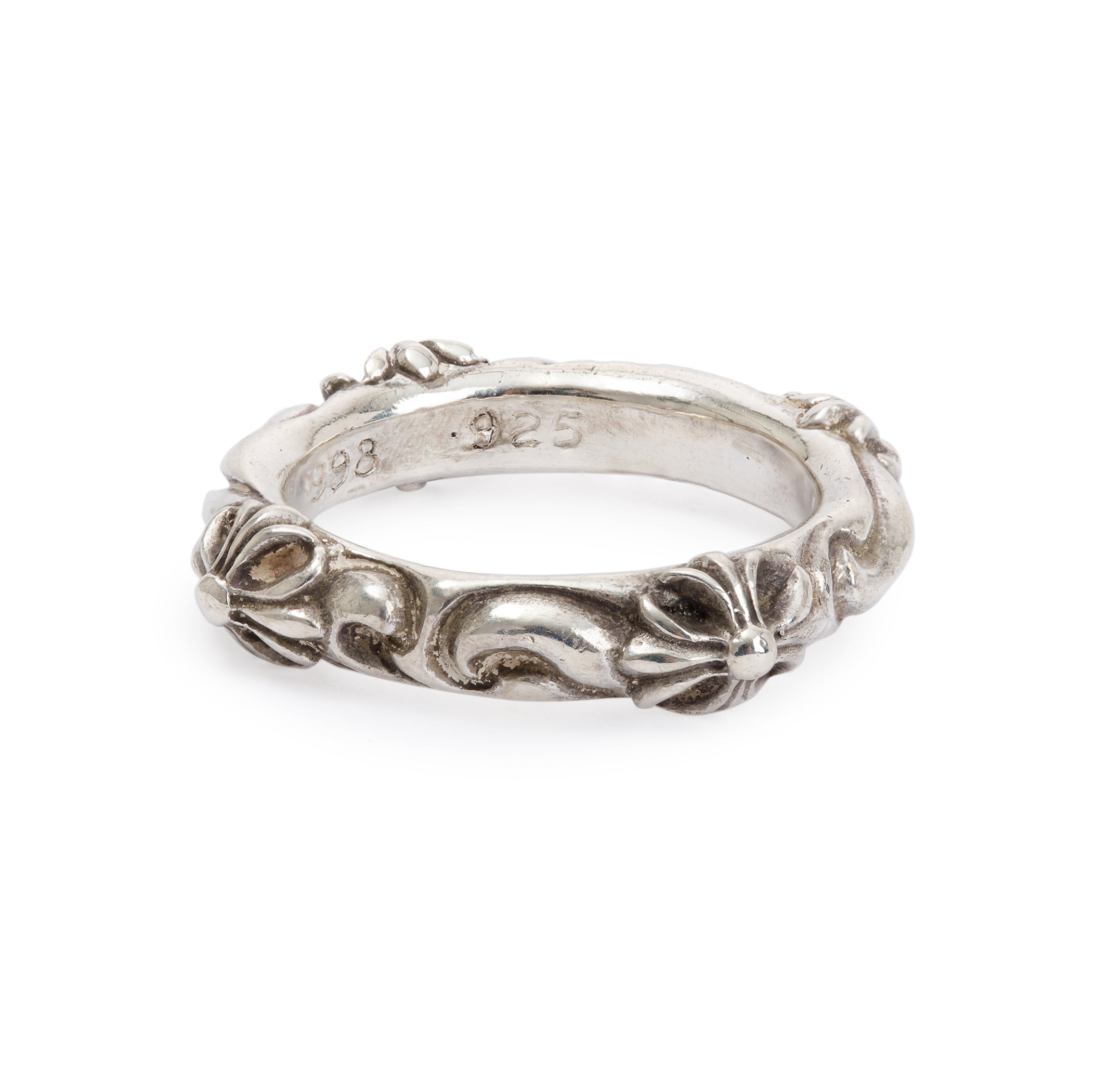 Chrome Hearts Maltese Cross Band Ring – Oliver Jewellery