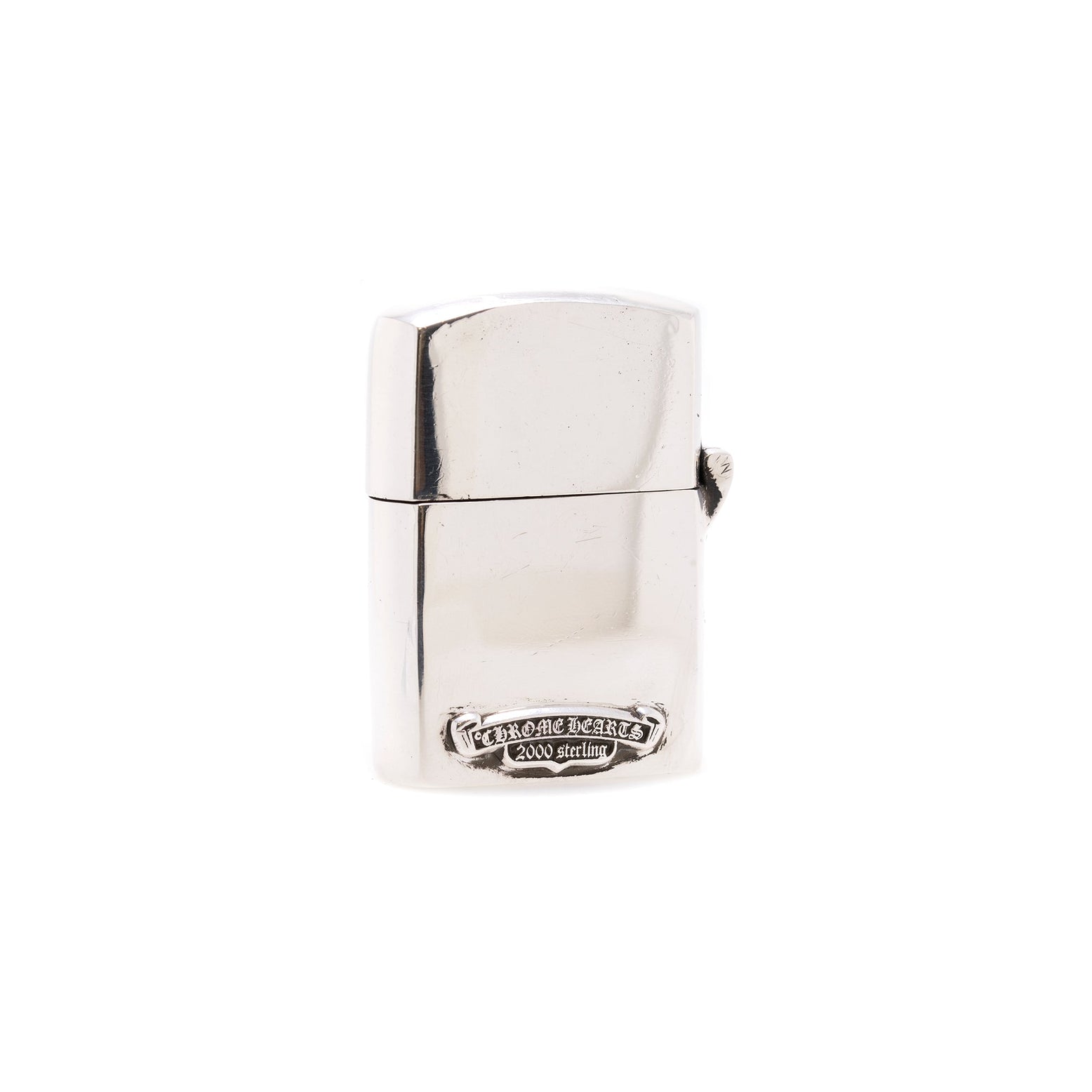 Chrome Hearts Sterling Silver Cross Zippo Lighter — Oliver Jewellery