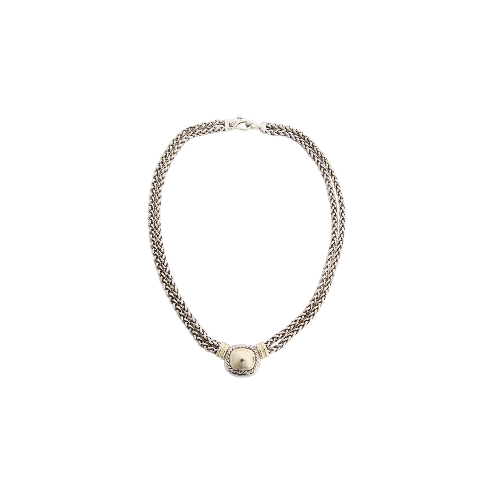 David Yurman Two-Tone Noblesse Collar Necklace – Oliver Jewellery