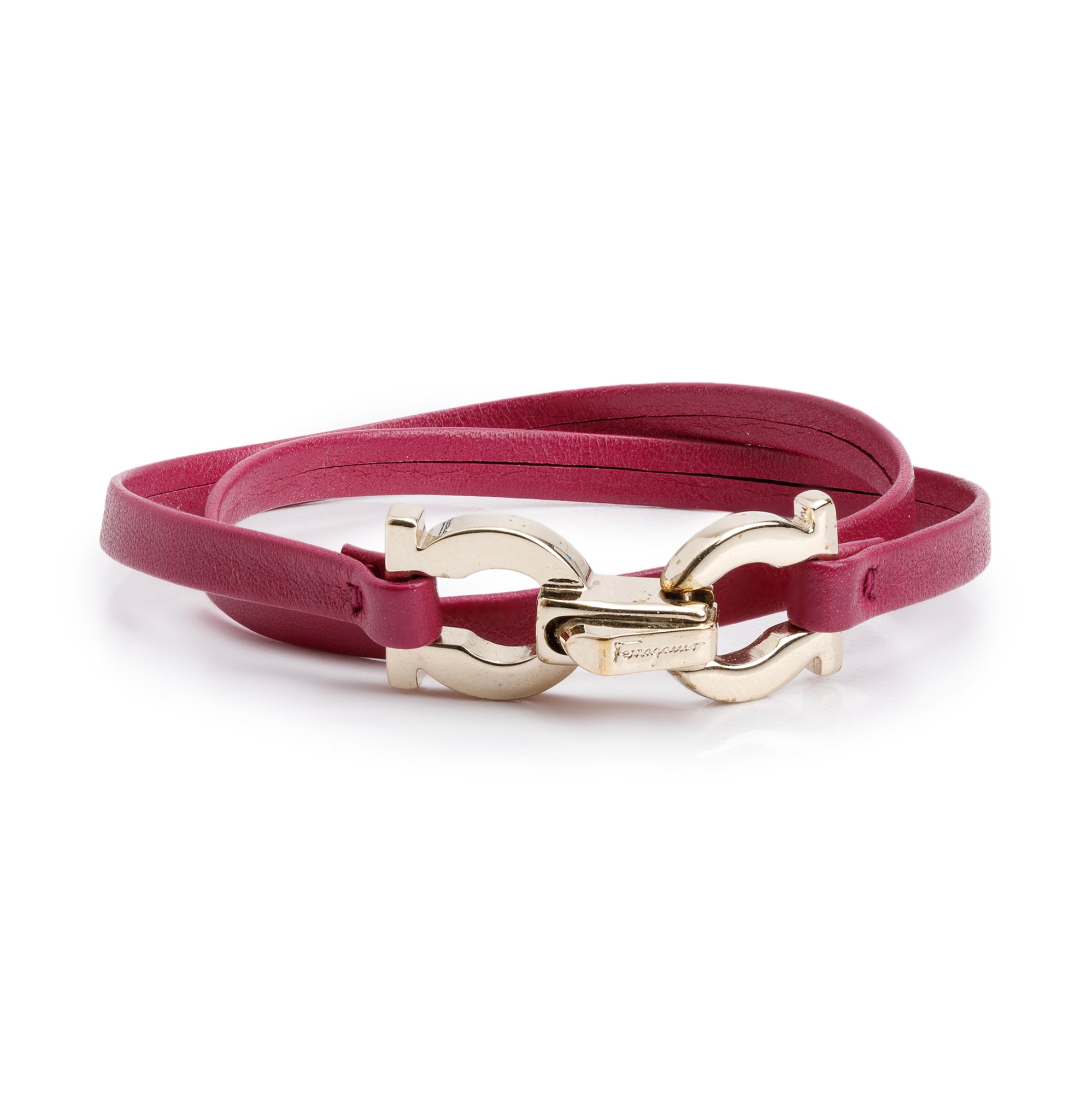 Sold Ferragamo double wrap bracelet