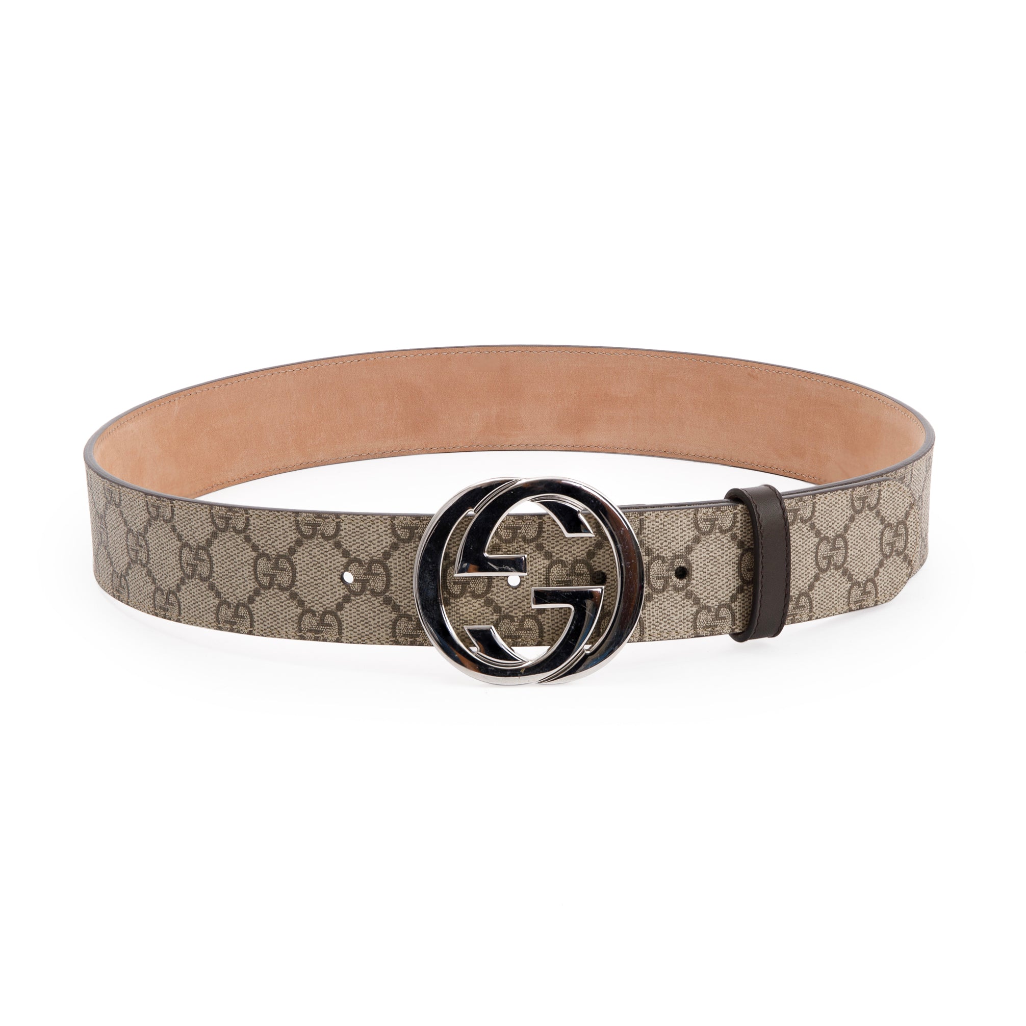 Gucci GG Supreme Belt with G Buckle – Oliver Jewellery