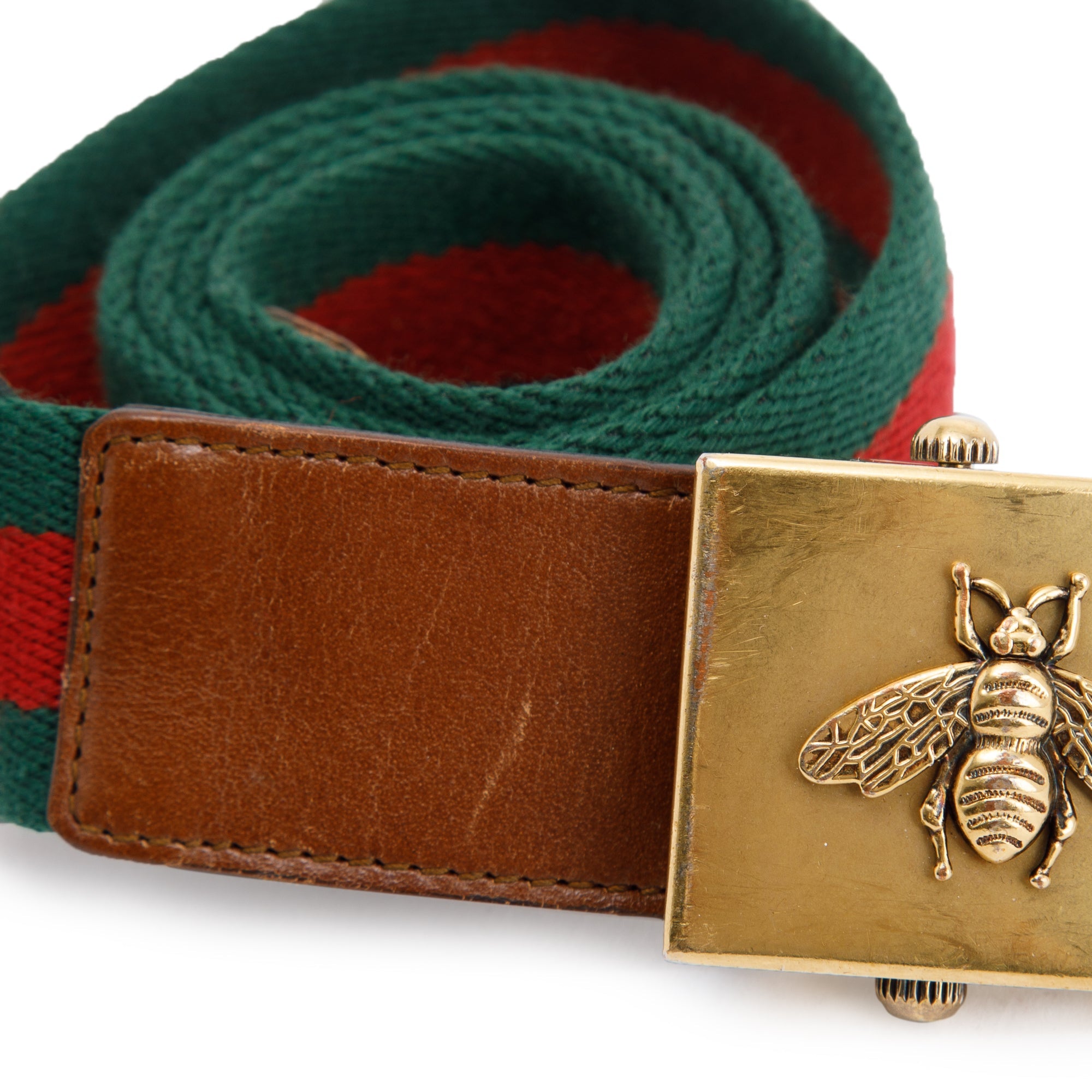 Gucci web belt with 2025 bee