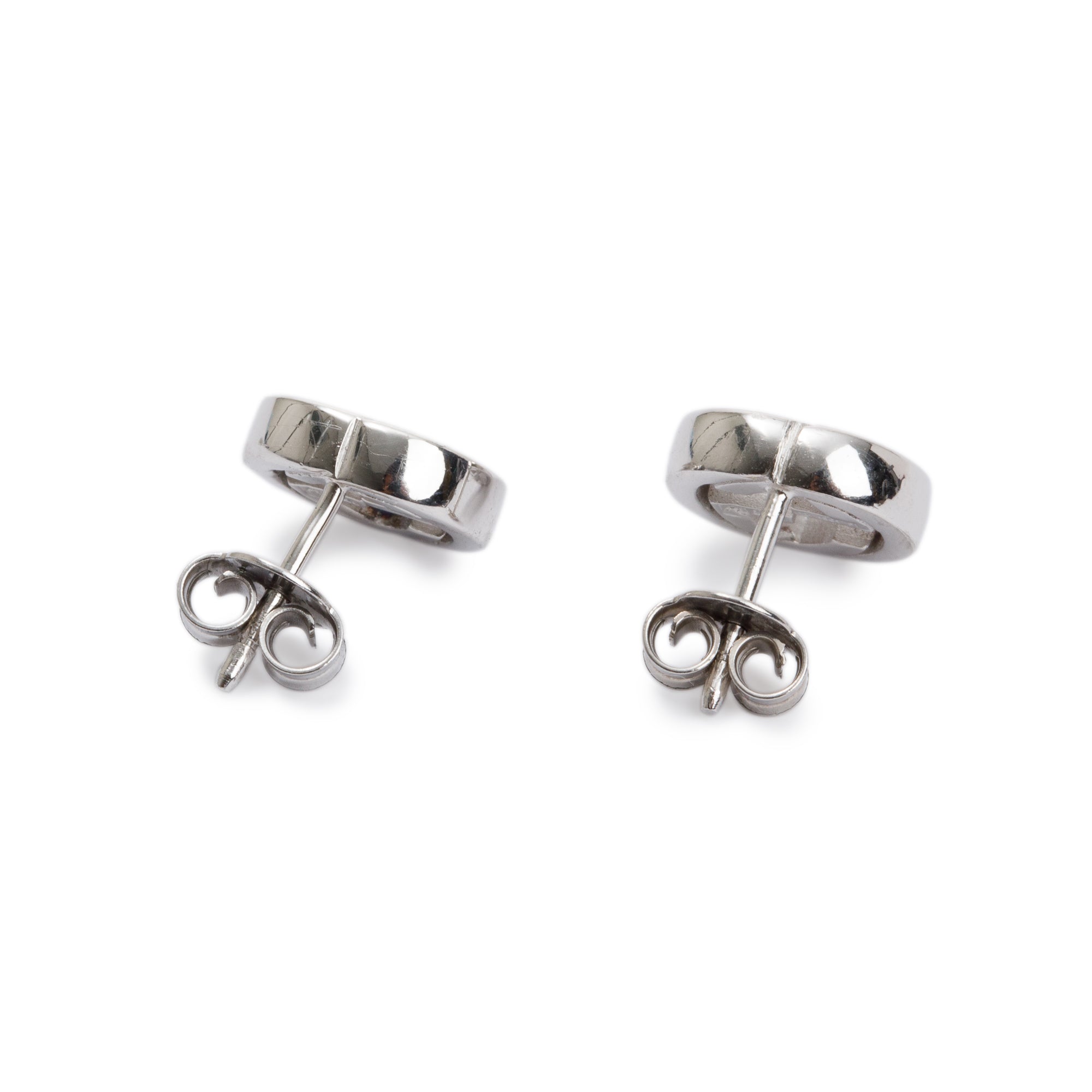 Interlocking g earrings in silver best sale