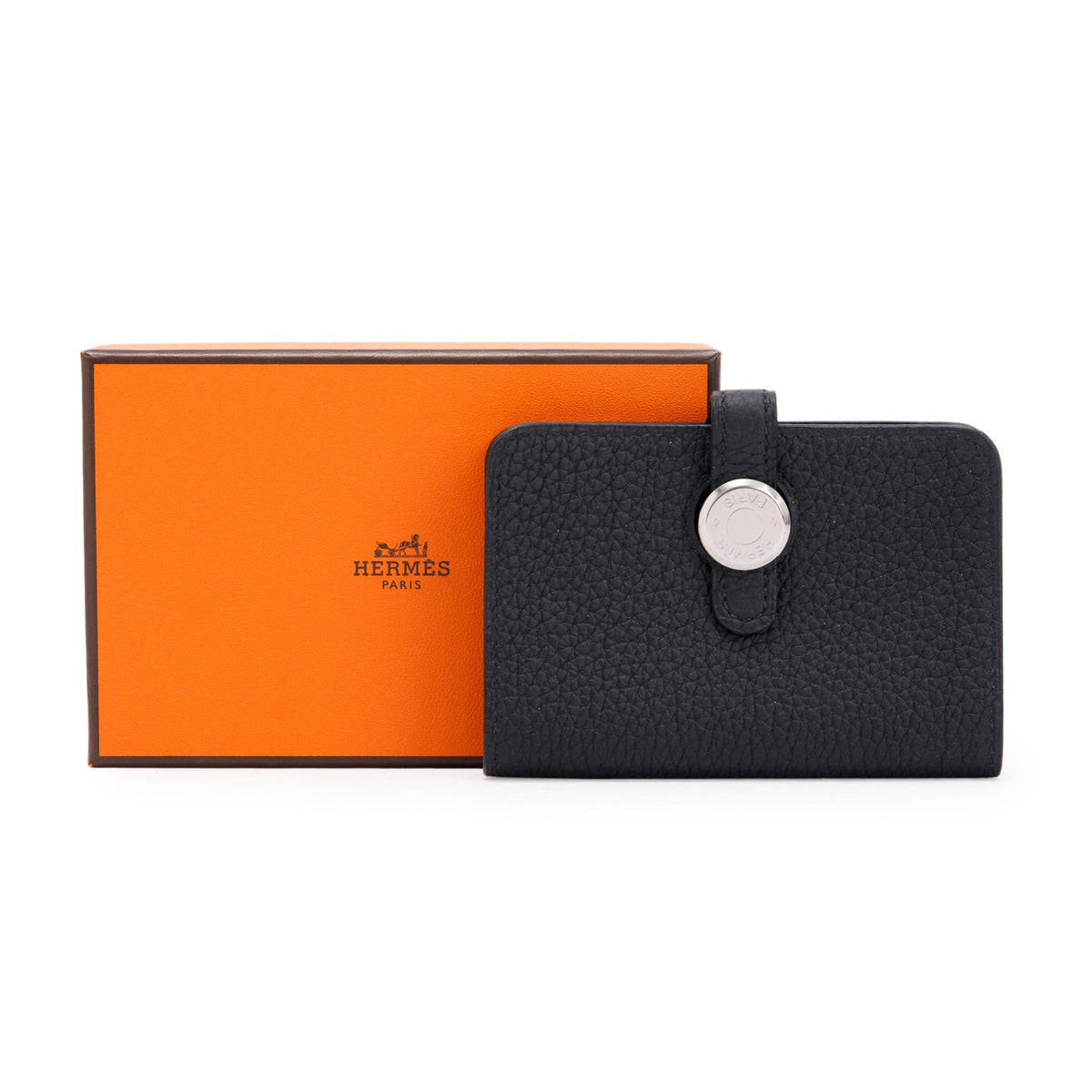 Hermes 2020 Black Clemence Dogon Card Holder w/ Box – Oliver Jewellery