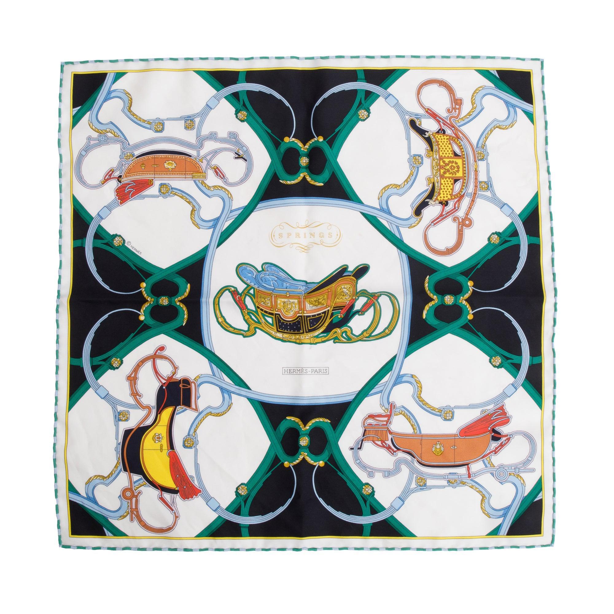 Hermes Springs high quality Silk Scarf