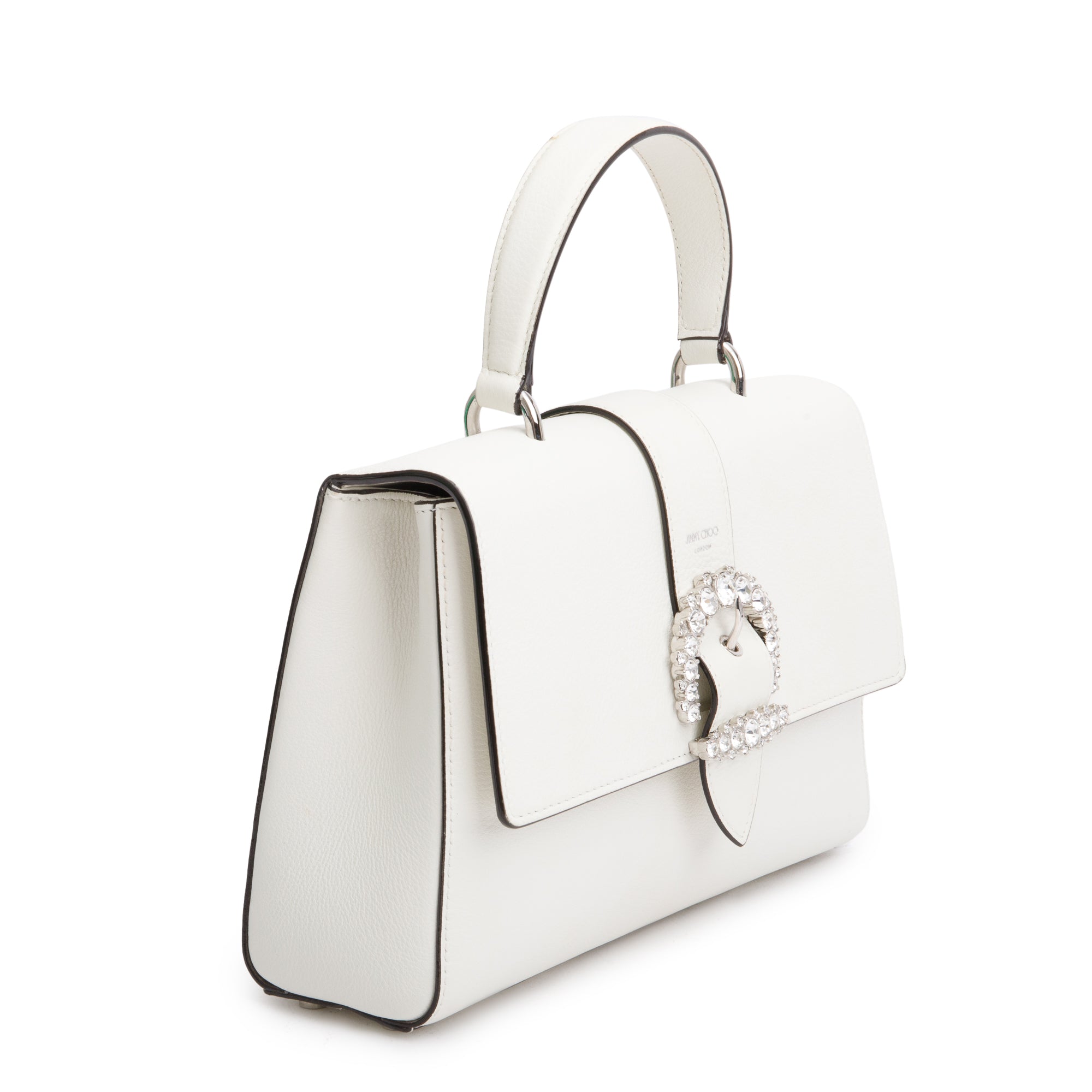 Jimmy choo white shops purse