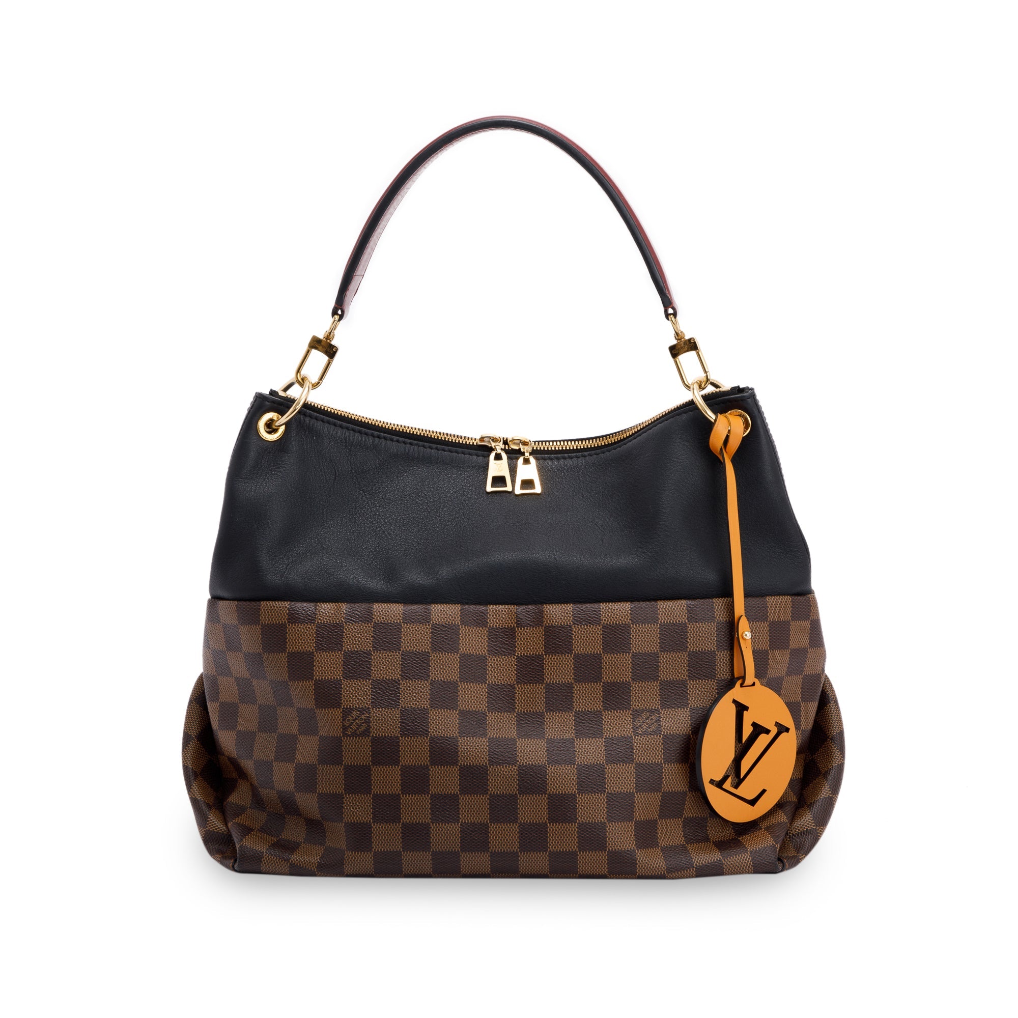 Louis Vuitton Damier Ebene Maida Hobo - Brown Hobos, Handbags - LOU769980