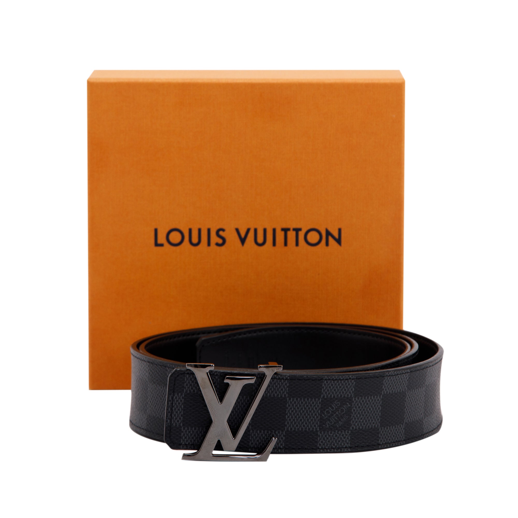 Louis Vuitton LV Initiales 40mm Reversible Belt Monogram Eclipse