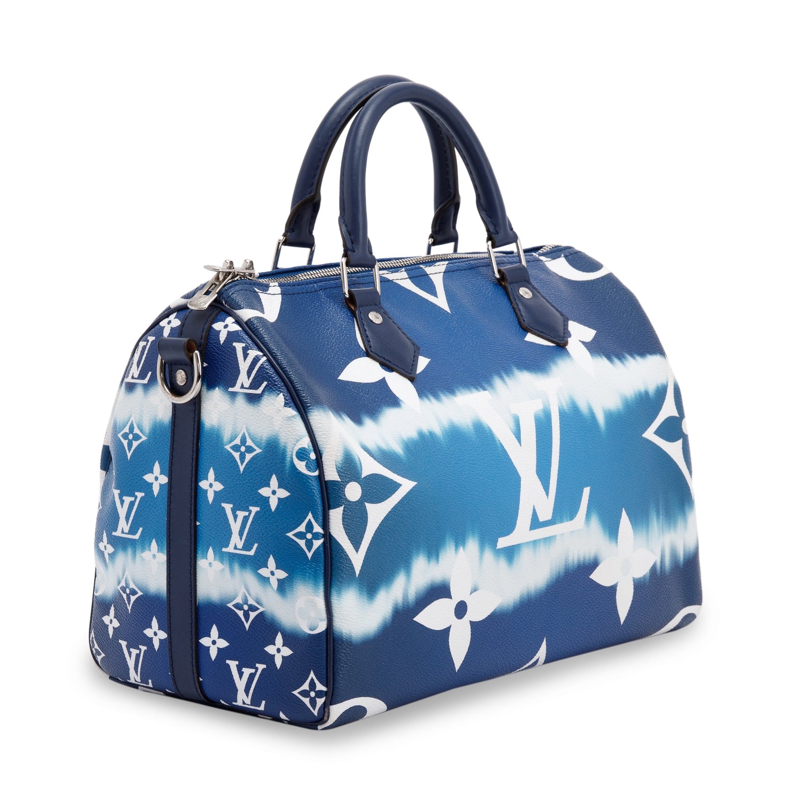 Louis Vuitton Escale Speedy Bandouliere 30 Bleu Bag