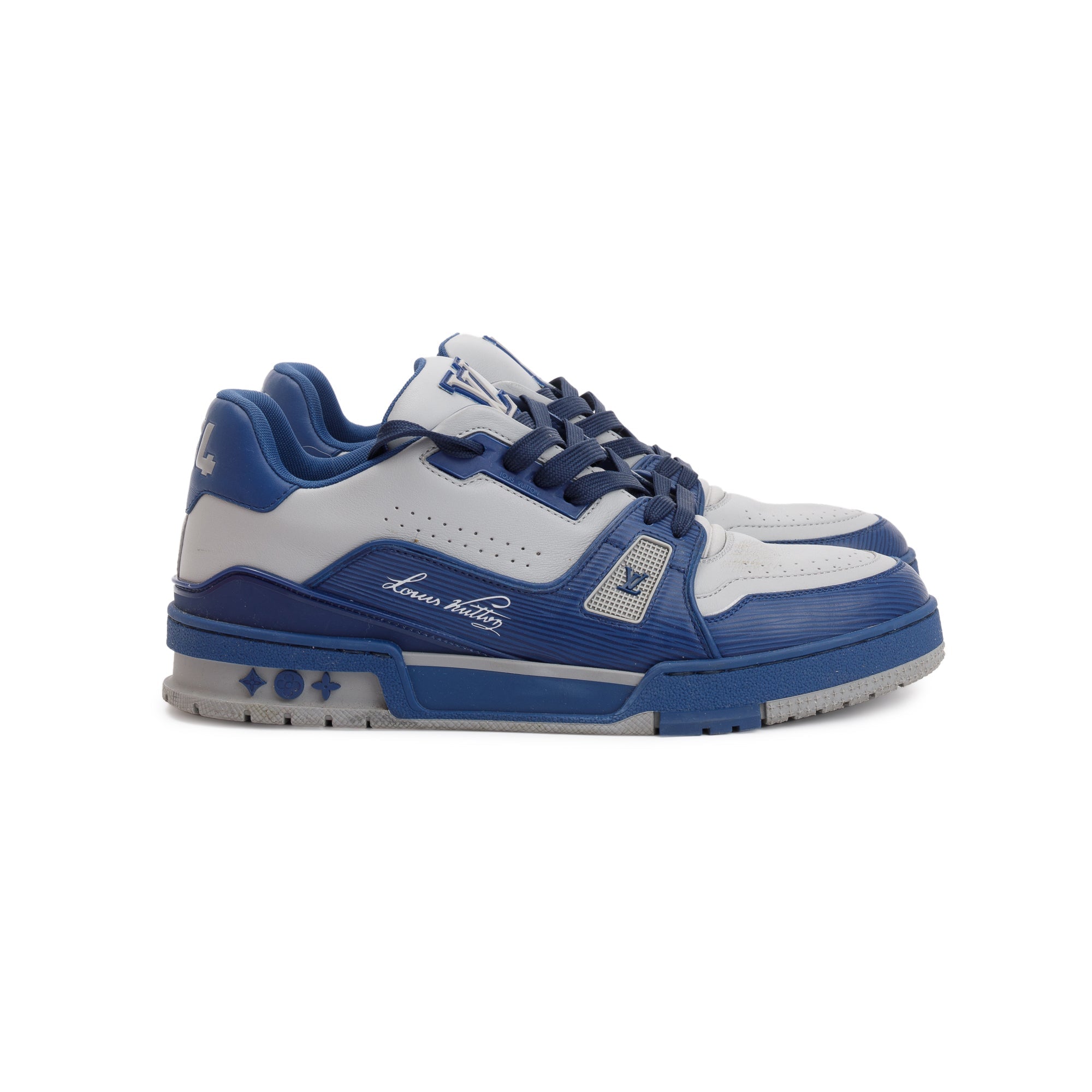 Louis vuitton clearance sneaker blue