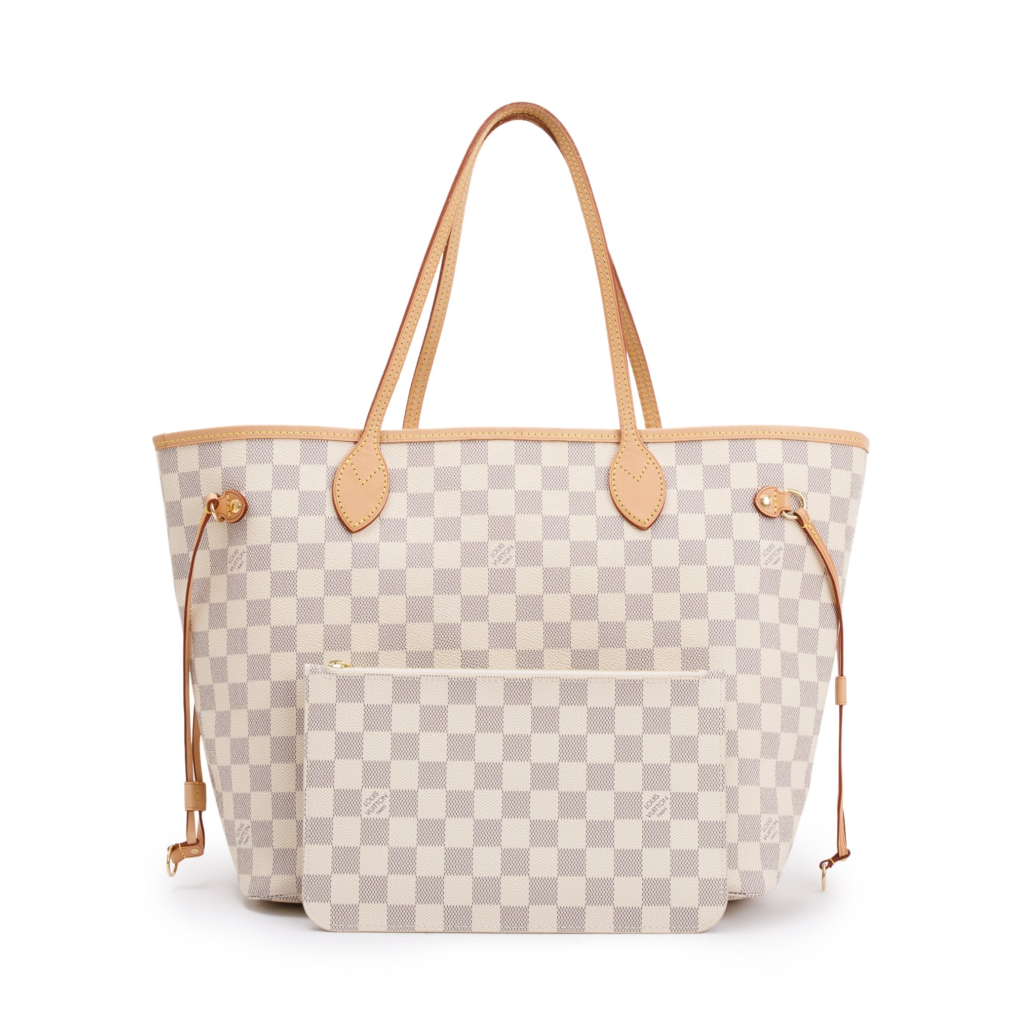 Louis vuitton neverfull damier on sale azur