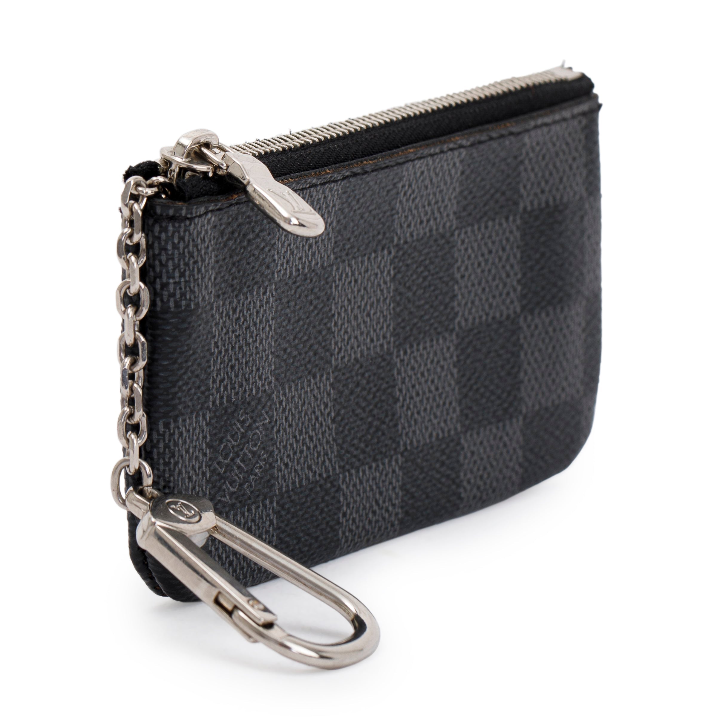 Pochette cles hot sale damier graphite